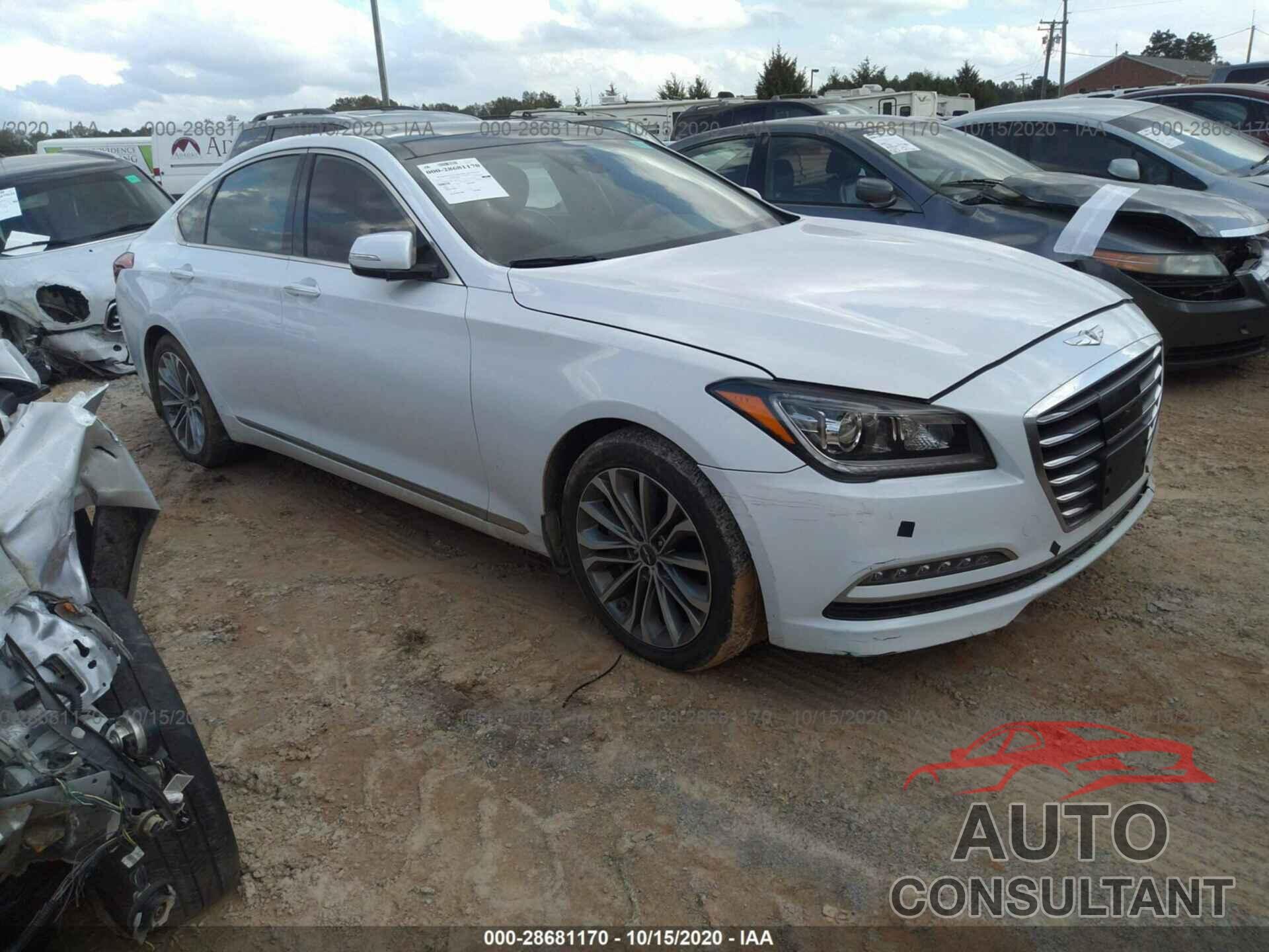 HYUNDAI GENESIS 2016 - KMHGN4JEXGU132327