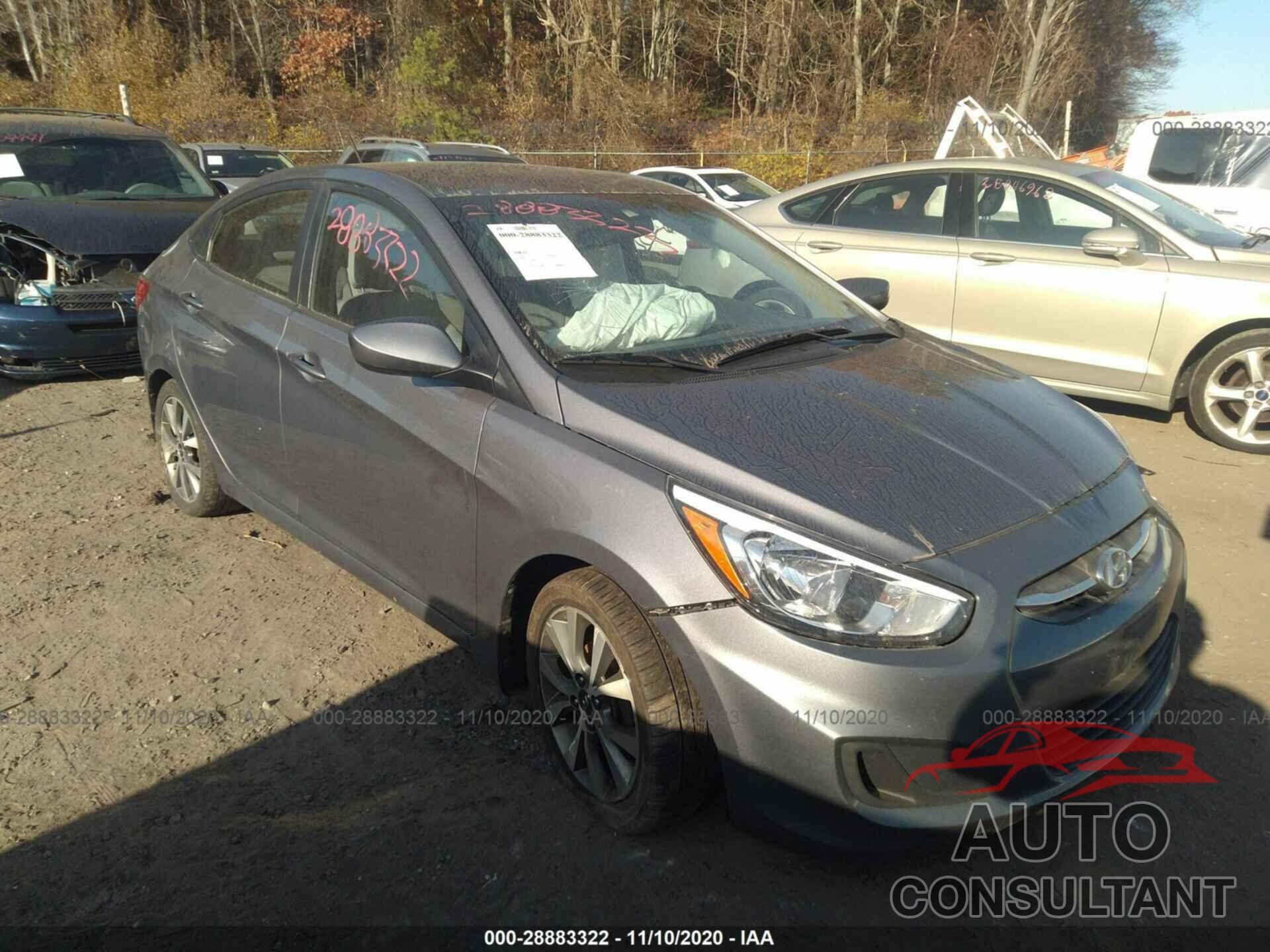 HYUNDAI ACCENT 2017 - KMHCT4AE1HU271638