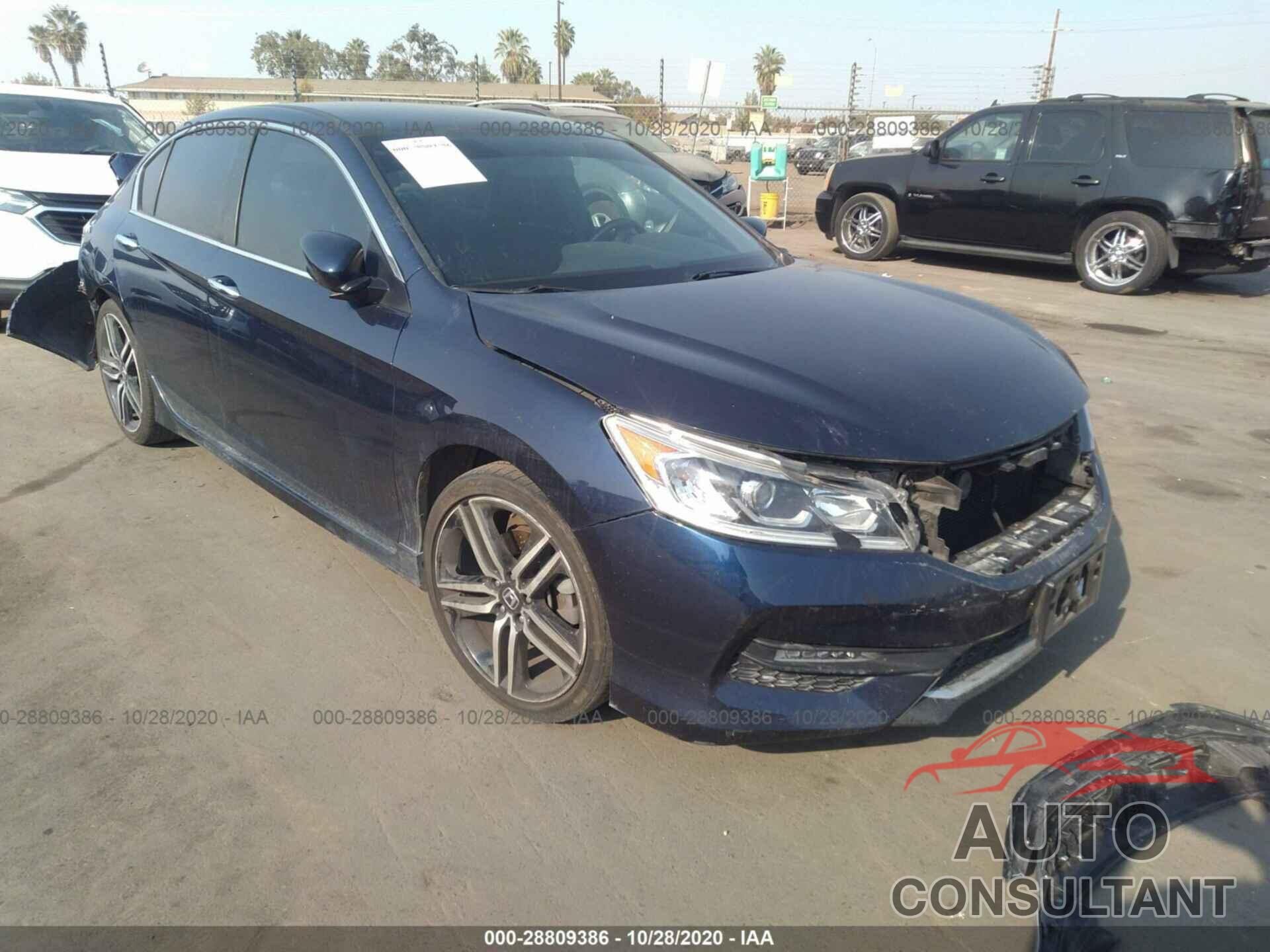 HONDA ACCORD SEDAN 2016 - 1HGCR2F54GA059771