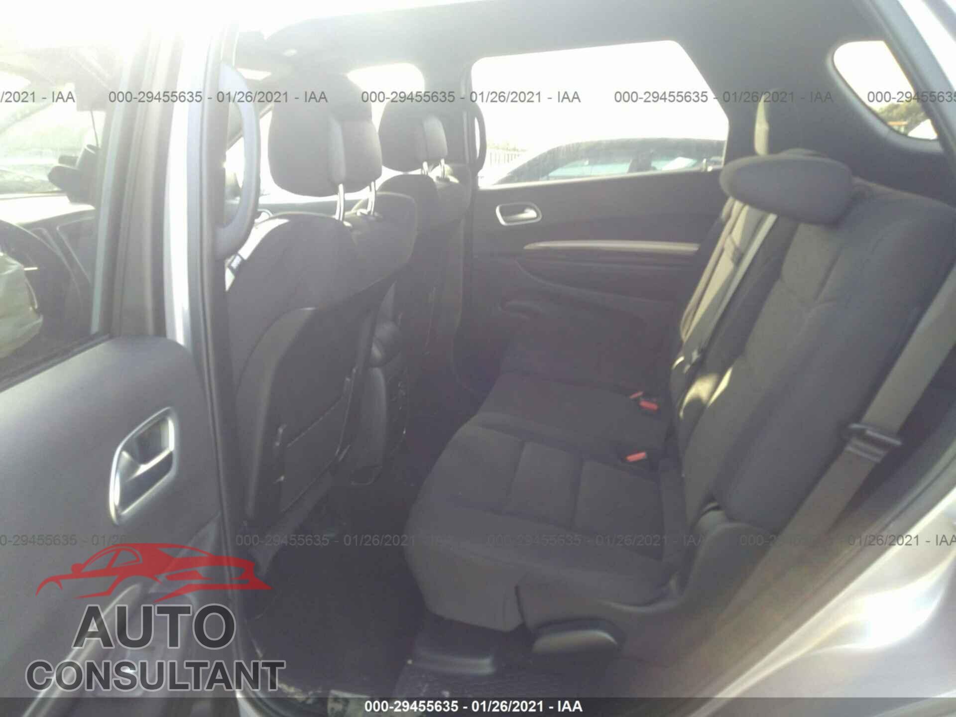 DODGE DURANGO 2020 - 1C4RDHAG3LC129584