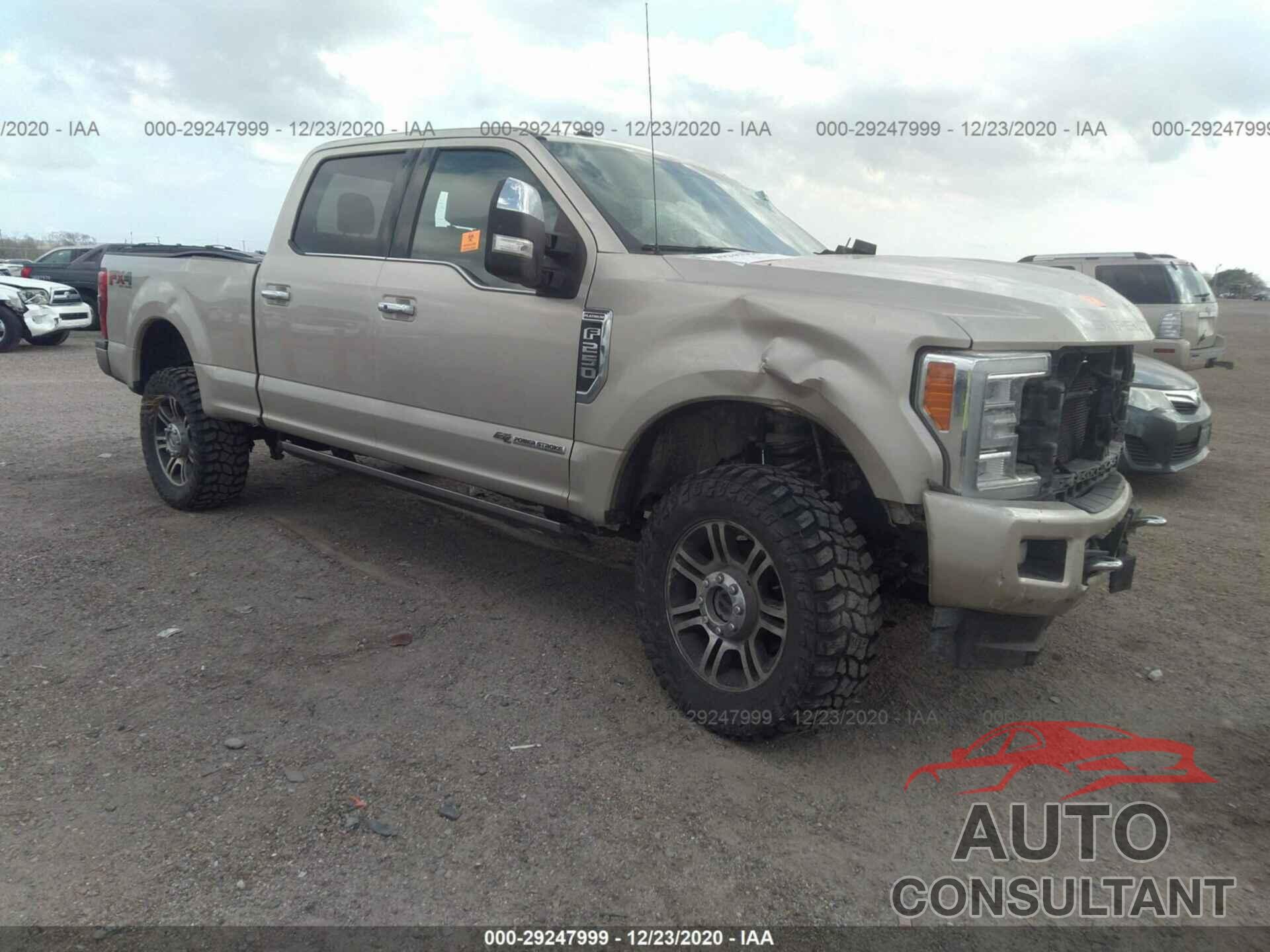 FORD SUPER DUTY F-250 SRW 2017 - 1FT7W2BTXHEB75743