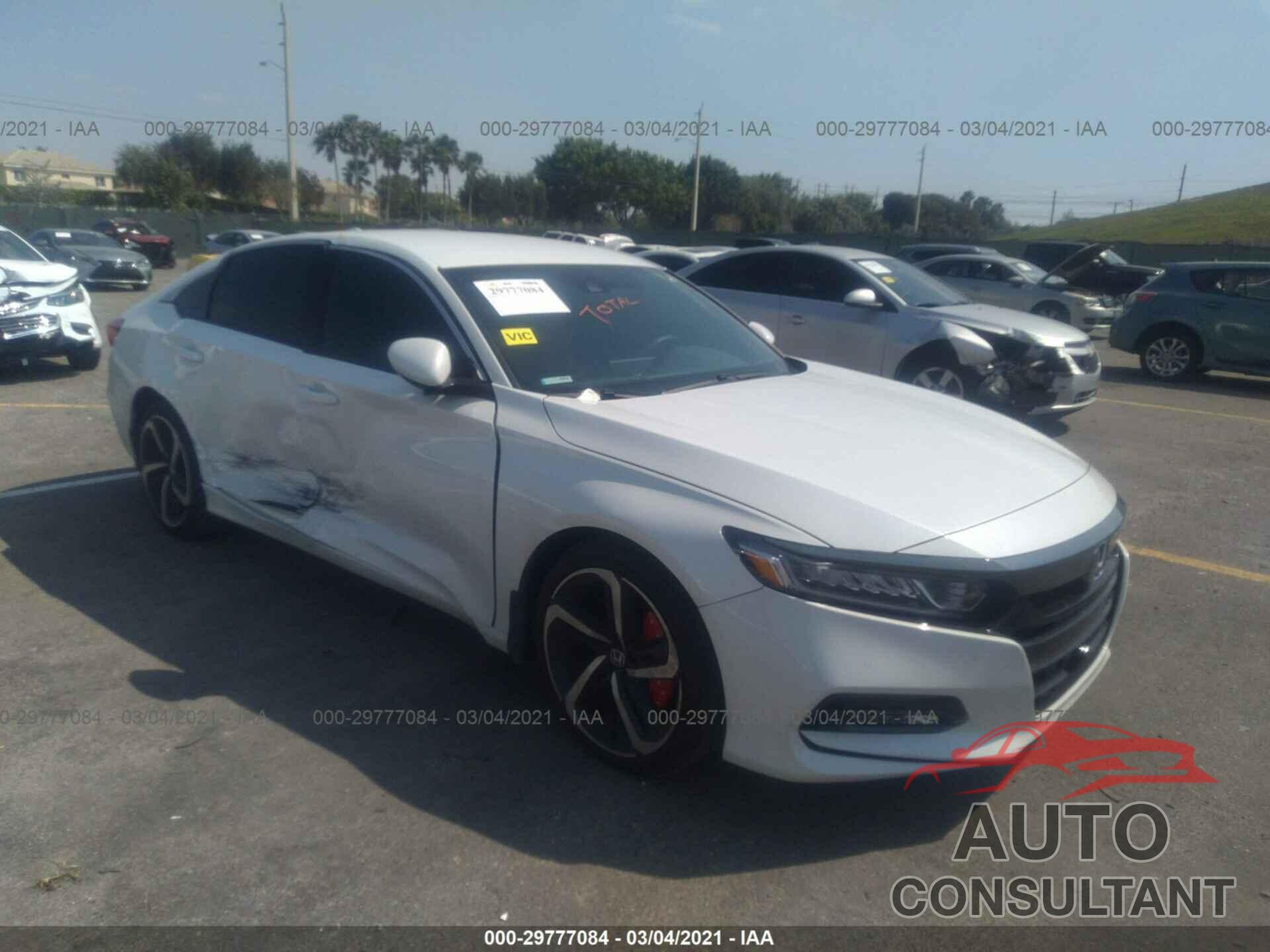 HONDA ACCORD SEDAN 2020 - 1HGCV1F37LA142433