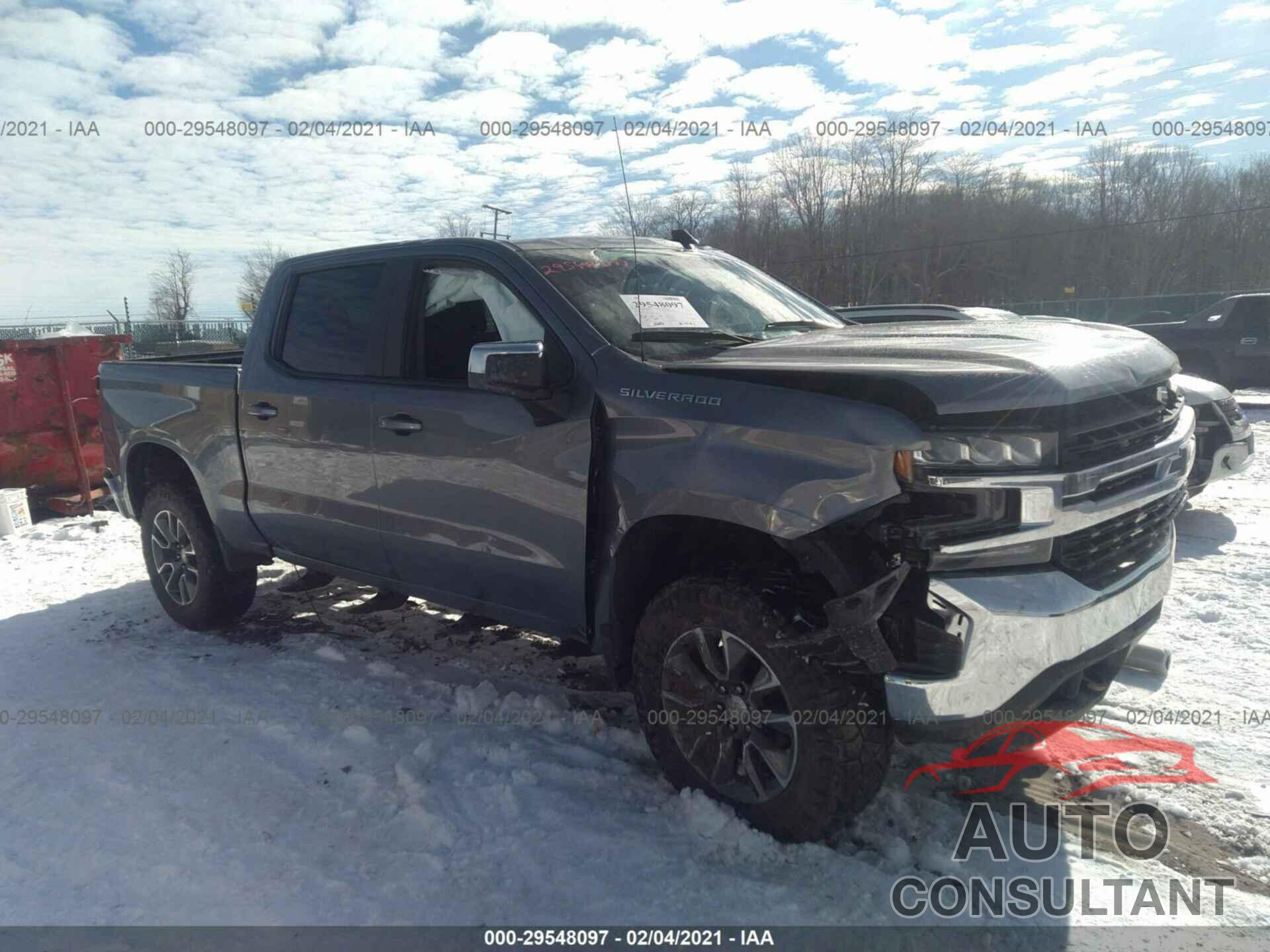 CHEVROLET SILVERADO 1500 2019 - 1GCUYDED9KZ166688