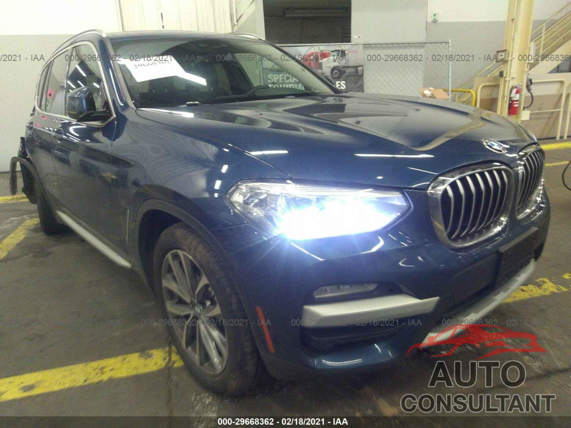 BMW X3 2019 - 5UXTR9C53KLP89131