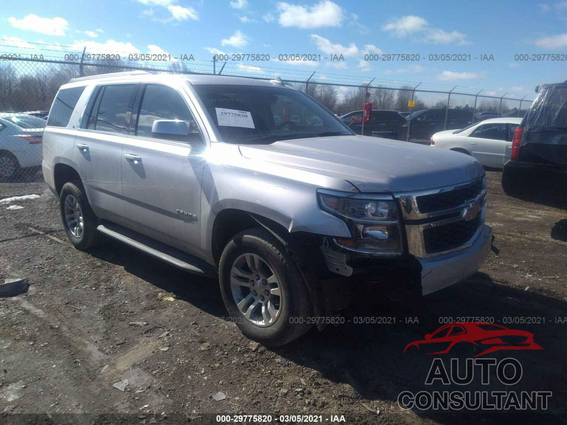 CHEVROLET TAHOE 2019 - 1GNSKBKC7KR393460