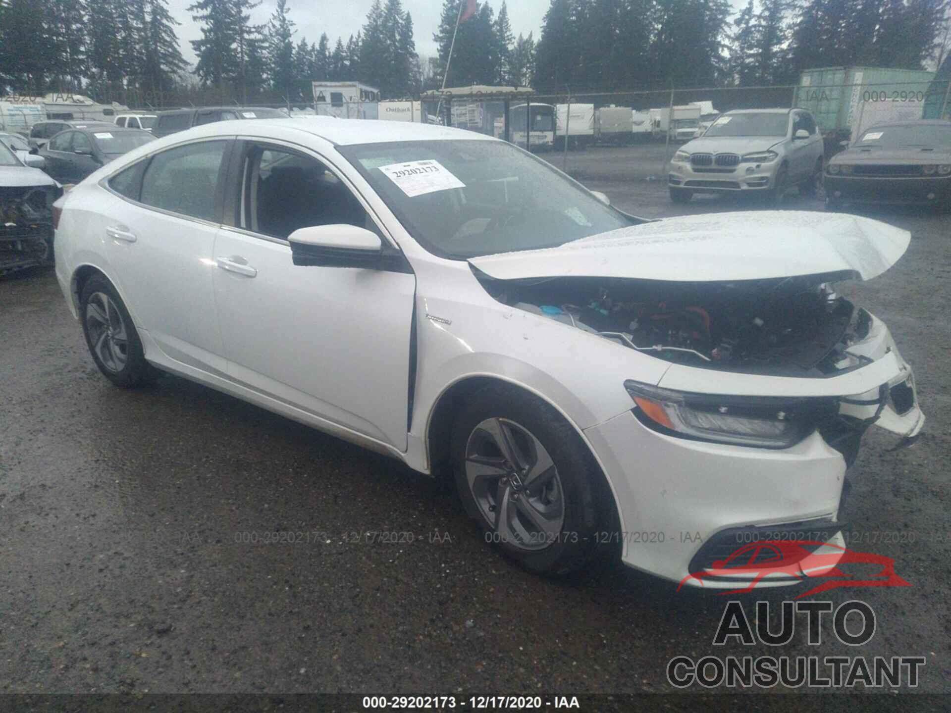 HONDA INSIGHT 2020 - 19XZE4F52LE014688