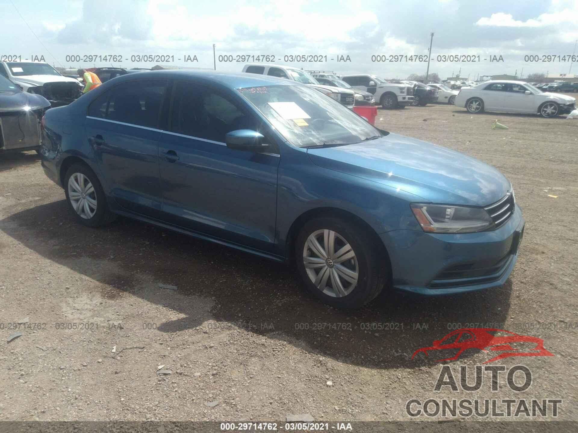 VOLKSWAGEN JETTA 2017 - 3VW2B7AJ2HM267911