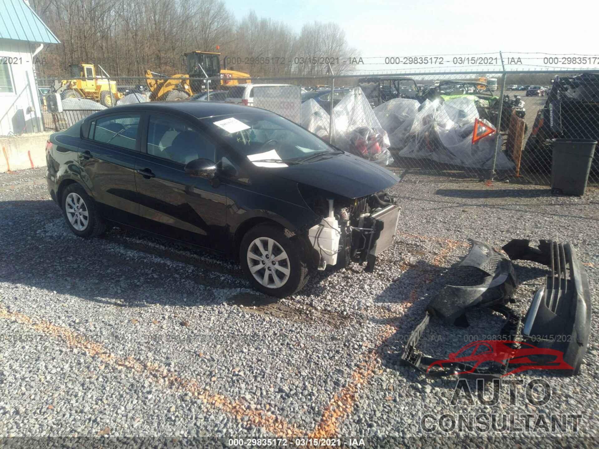 KIA RIO 2017 - KNADM4A38H6072043