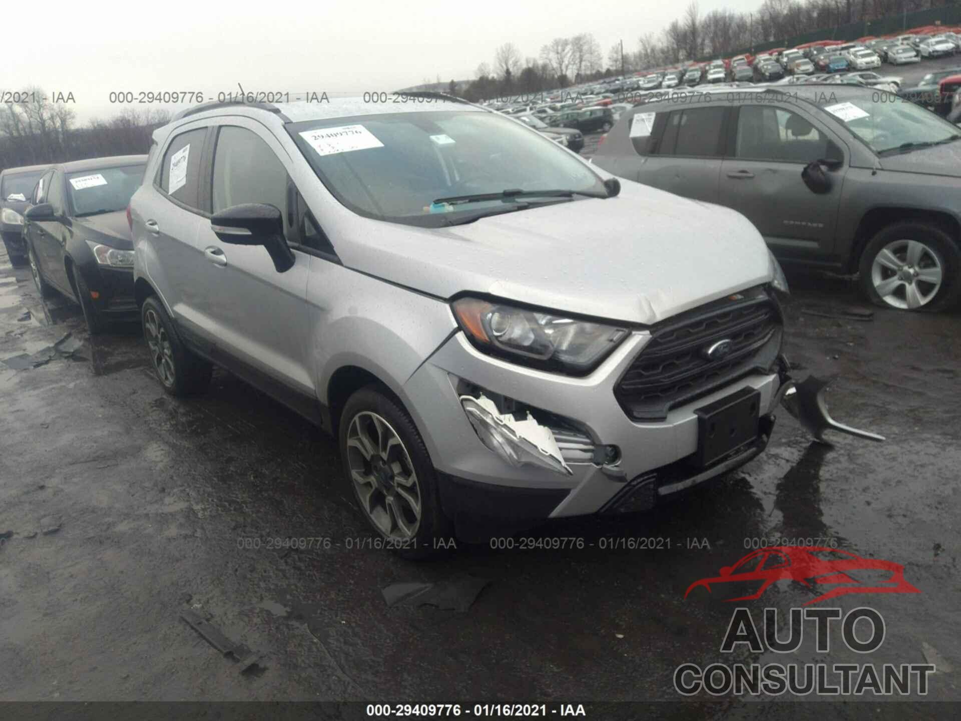 FORD ECOSPORT 2019 - MAJ6S3JL8KC292230