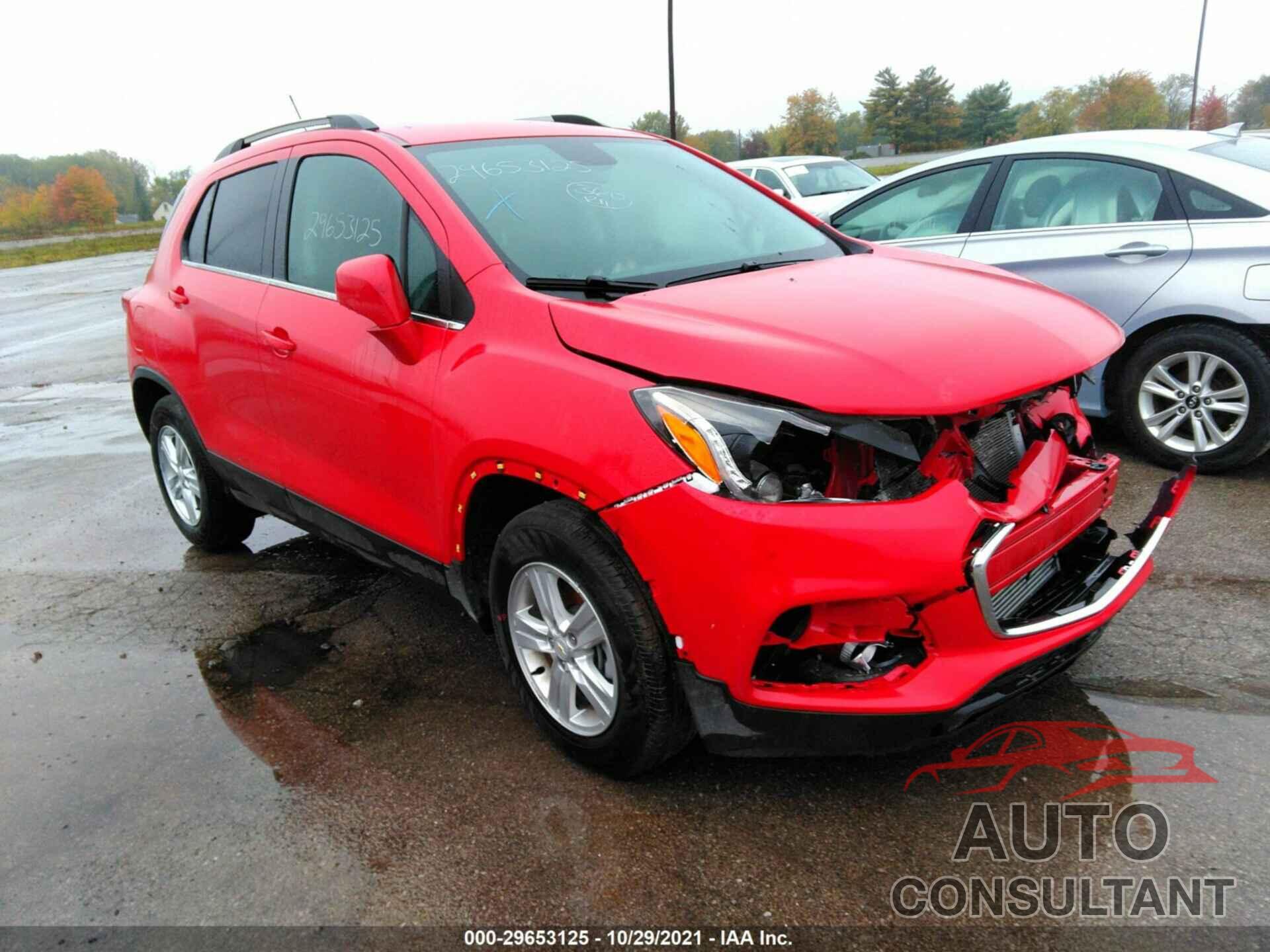 CHEVROLET TRAX 2020 - KL7CJLSB7LB349351