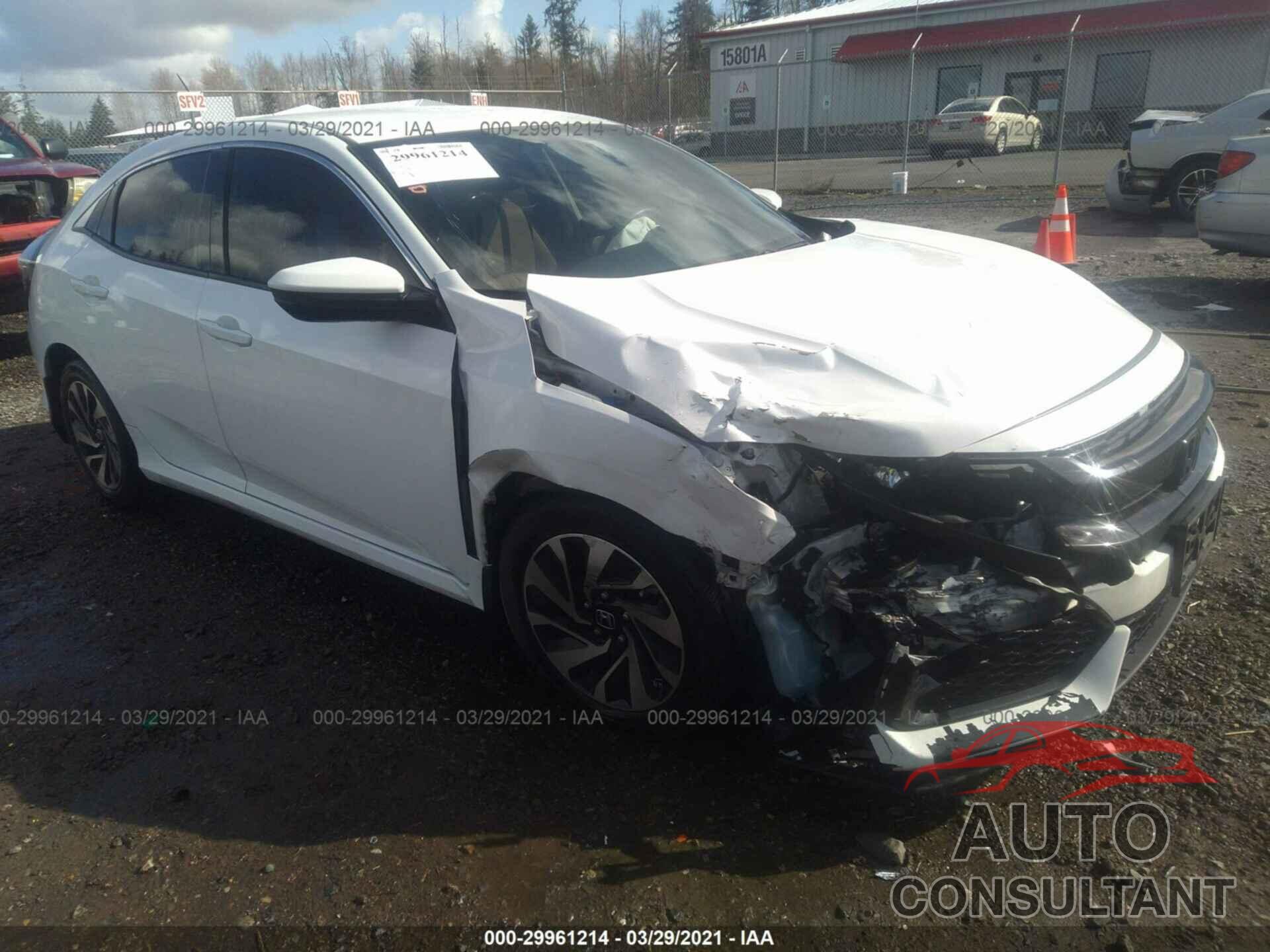 HONDA CIVIC HATCHBACK 2017 - SHHFK7H22HU424715