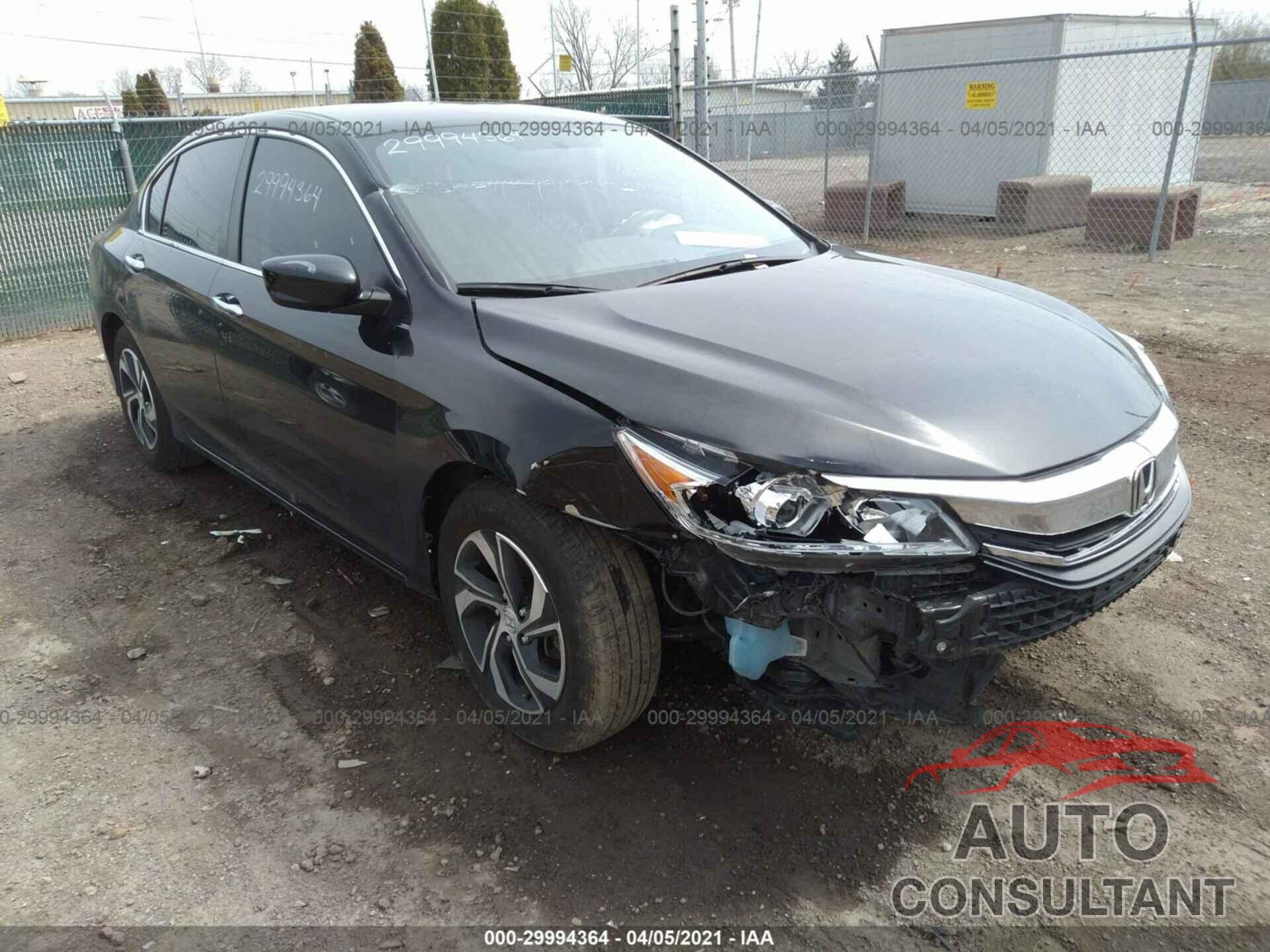 HONDA ACCORD SEDAN 2017 - 1HGCR2F37HA278272
