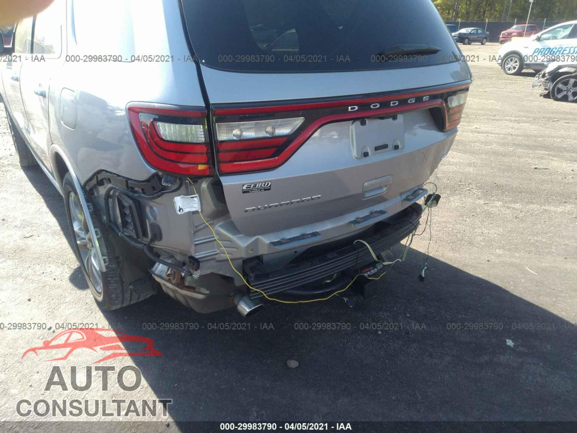 DODGE DURANGO 2019 - 1C4RDHDG8KC675923