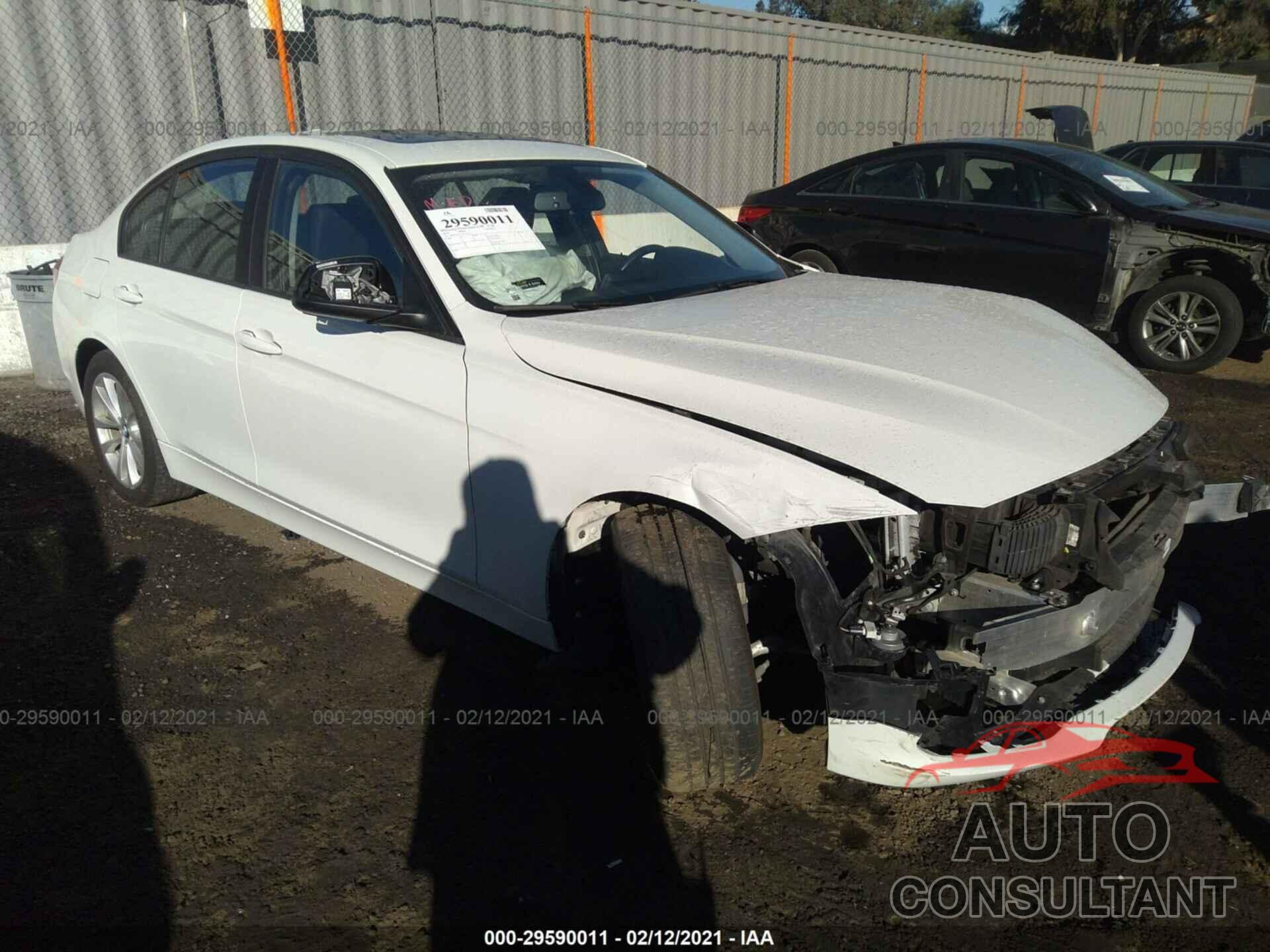 BMW 3 SERIES 2018 - WBA8A9C51JK623156