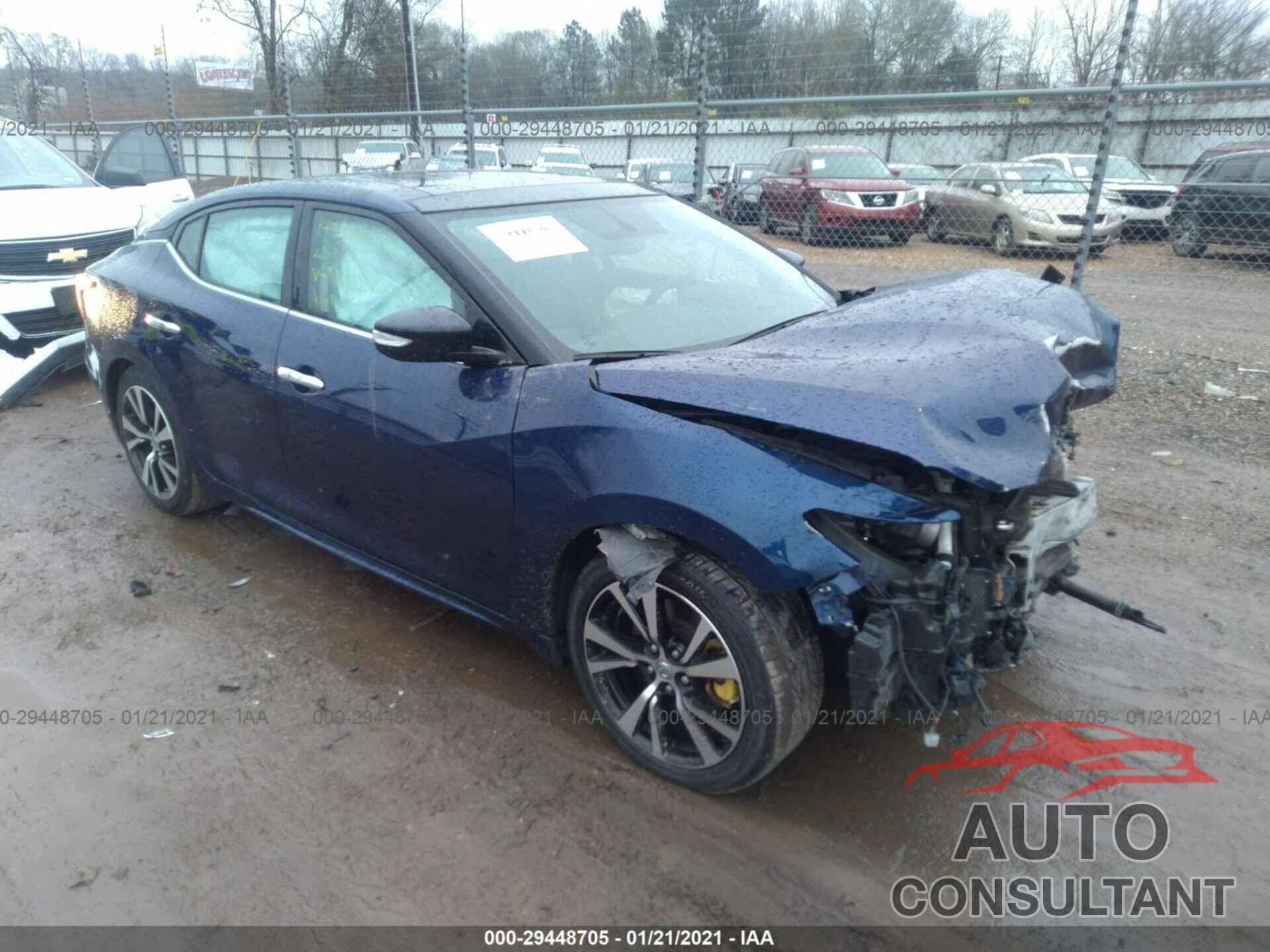 NISSAN MAXIMA 2017 - 1N4AA6AP6HC449019