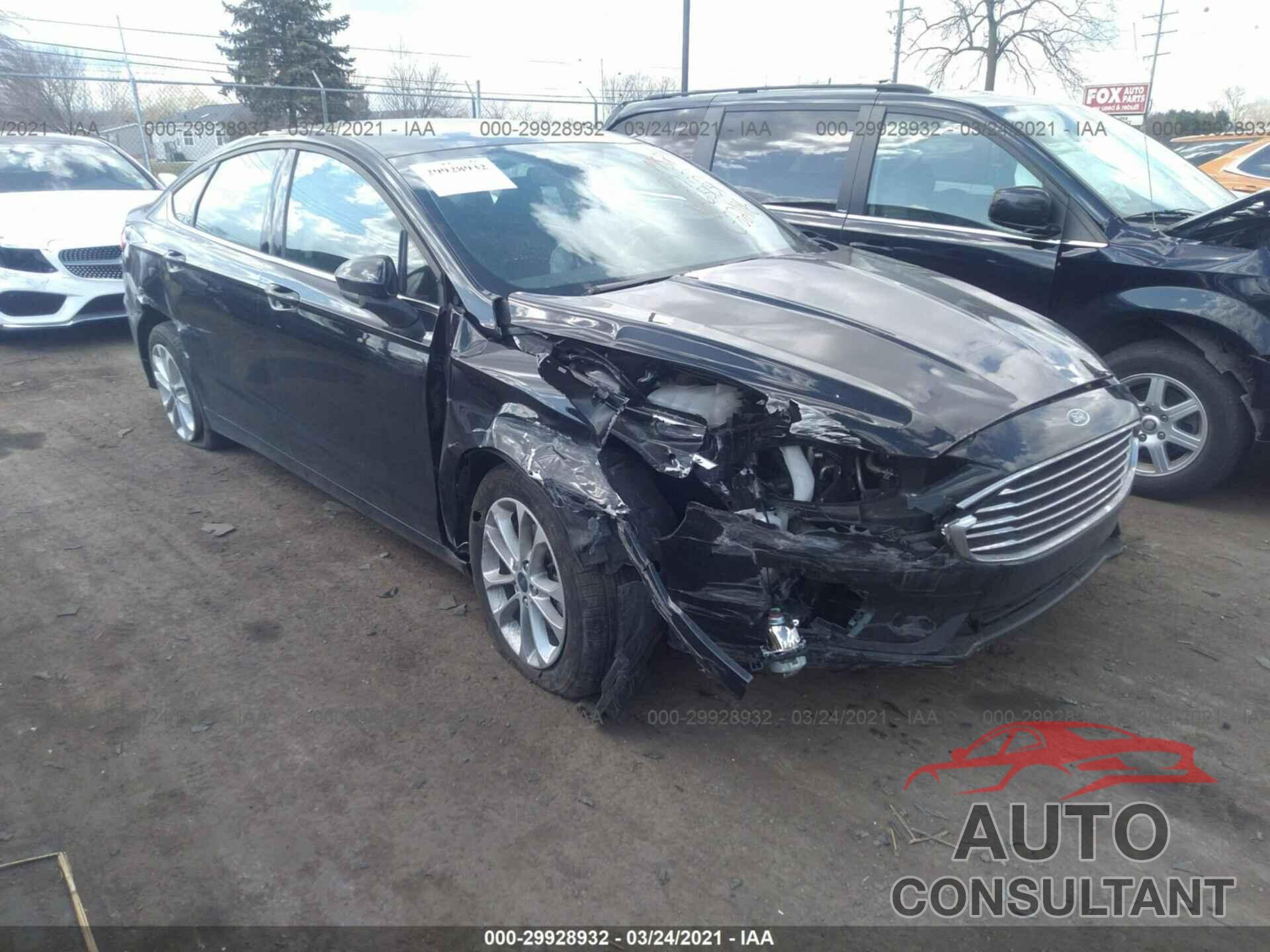 FORD FUSION 2020 - 3FA6P0HD5LR165131