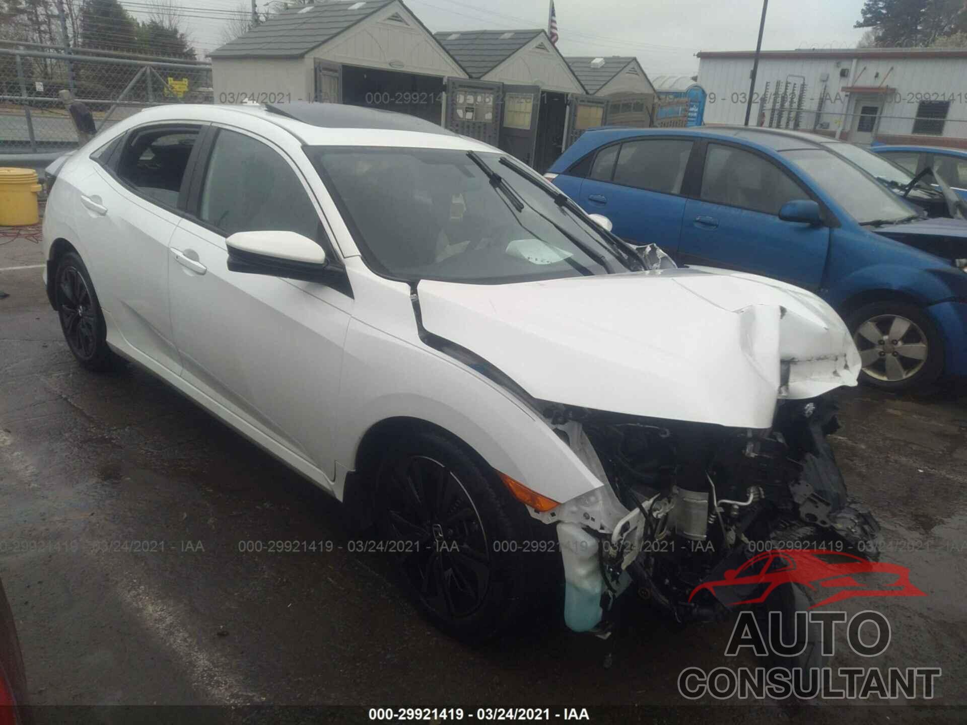 HONDA CIVIC HATCHBACK 2018 - SHHFK7H50JU205865