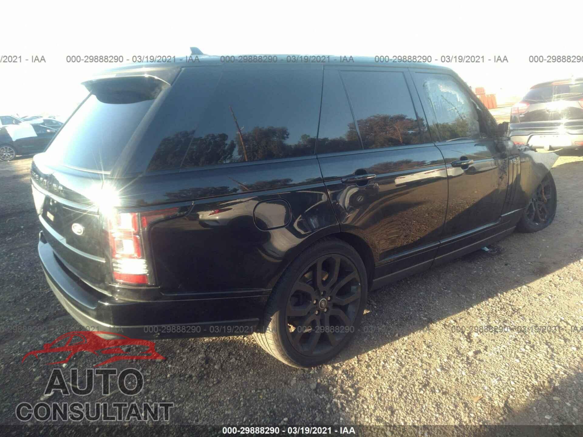 LAND ROVER RANGE ROVER 2016 - SALGS2EF3GA315972