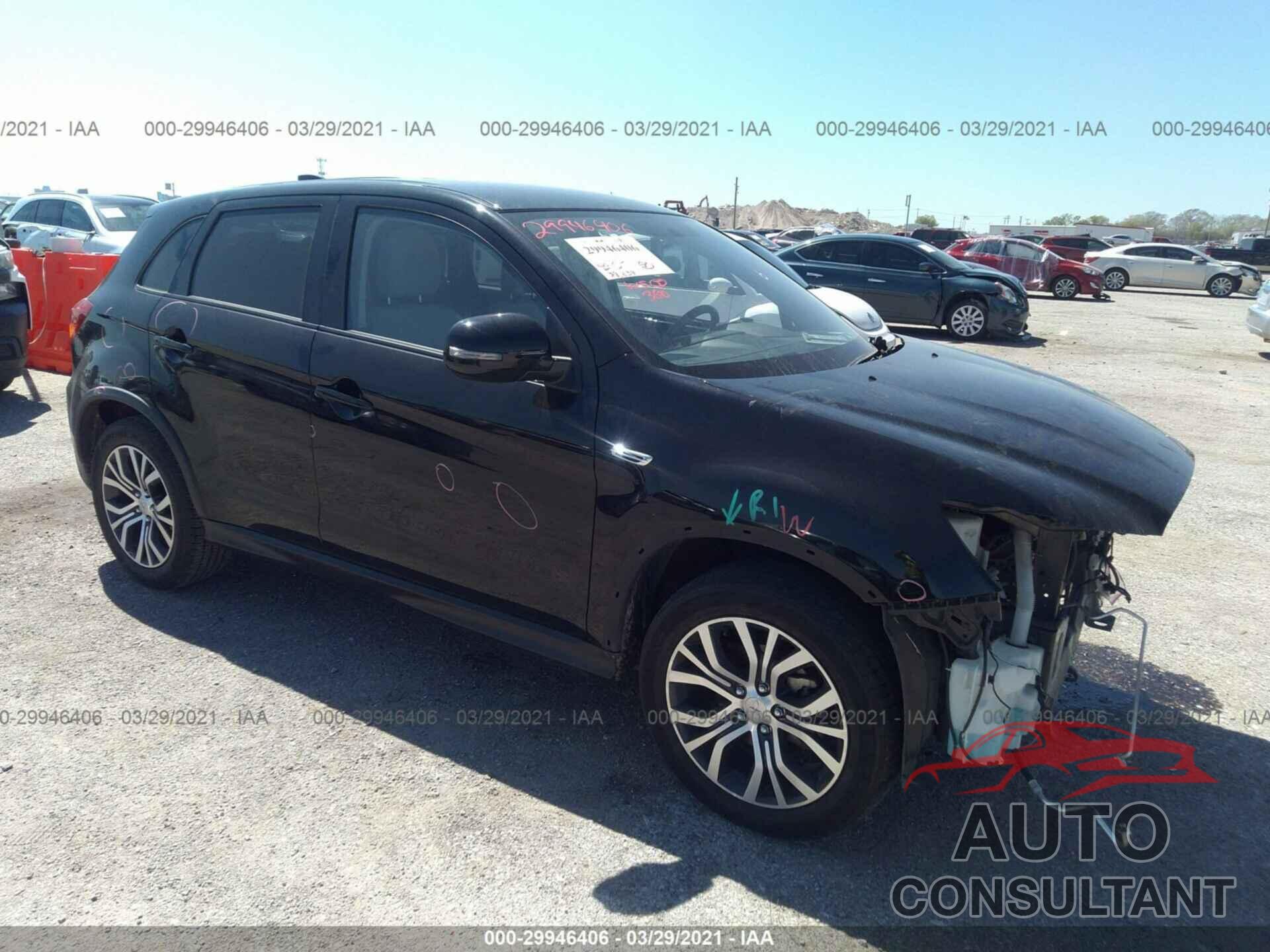 MITSUBISHI OUTLANDER SPORT 2018 - JA4AP3AU3JU010934