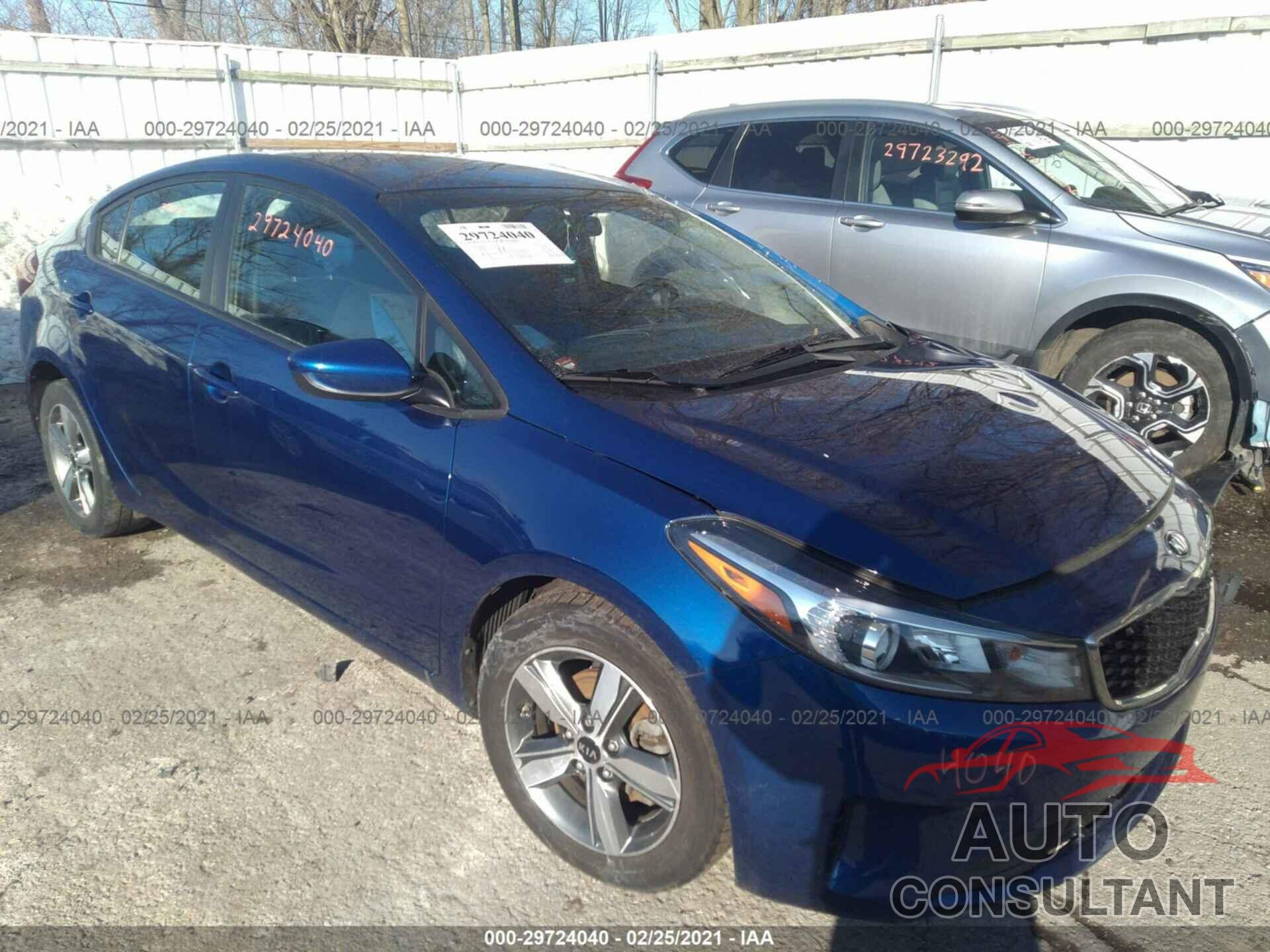 KIA FORTE 2018 - 3KPFL4A71JE212189