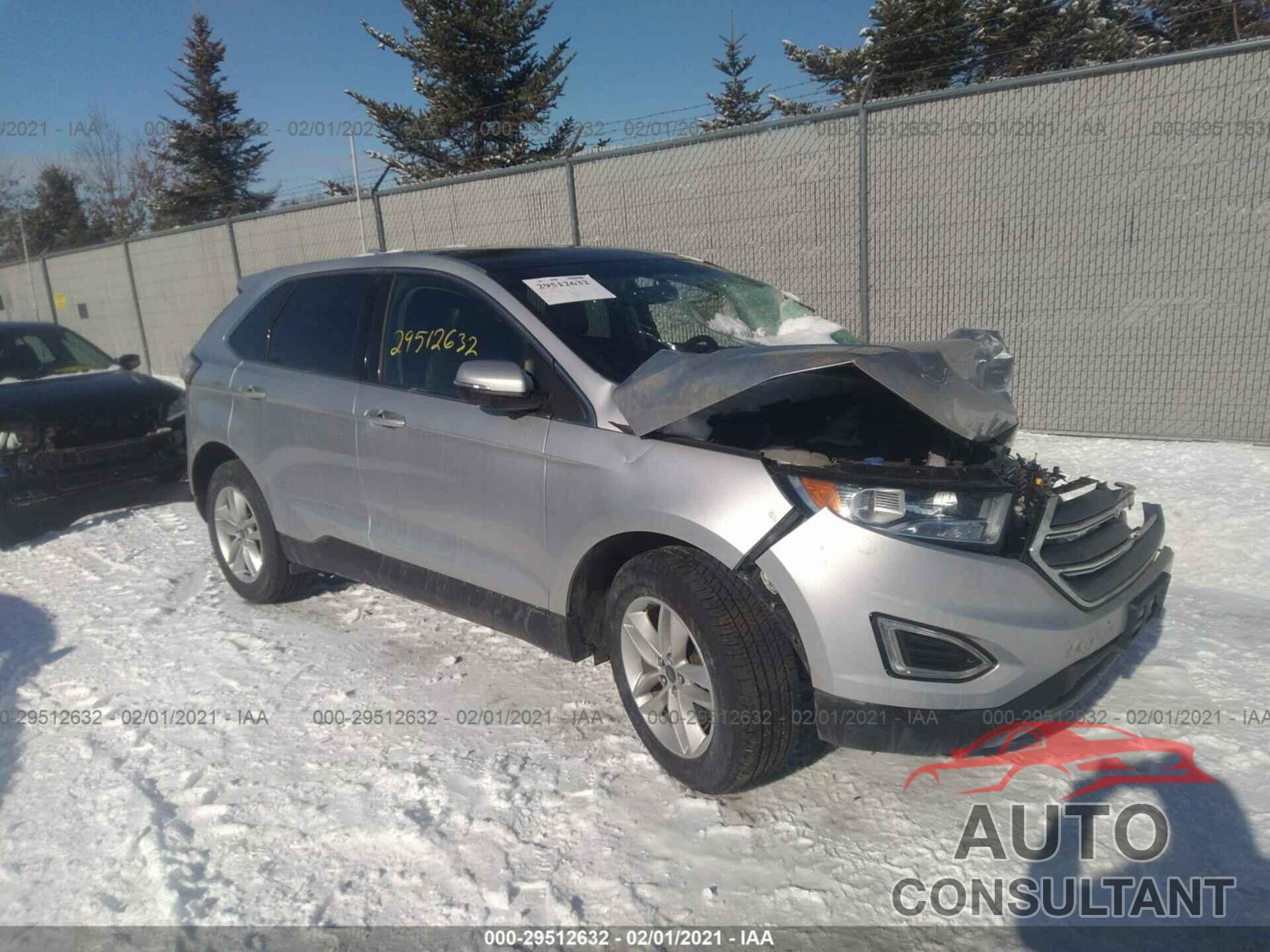 FORD EDGE 2017 - 2FMPK4J83HBB55247