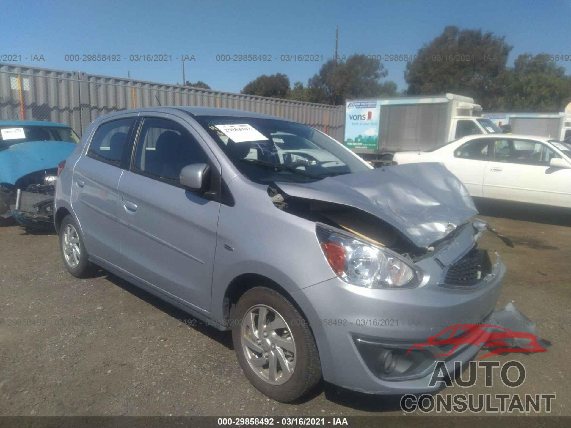 MITSUBISHI MIRAGE 2019 - ML32A4HJ8KH011006