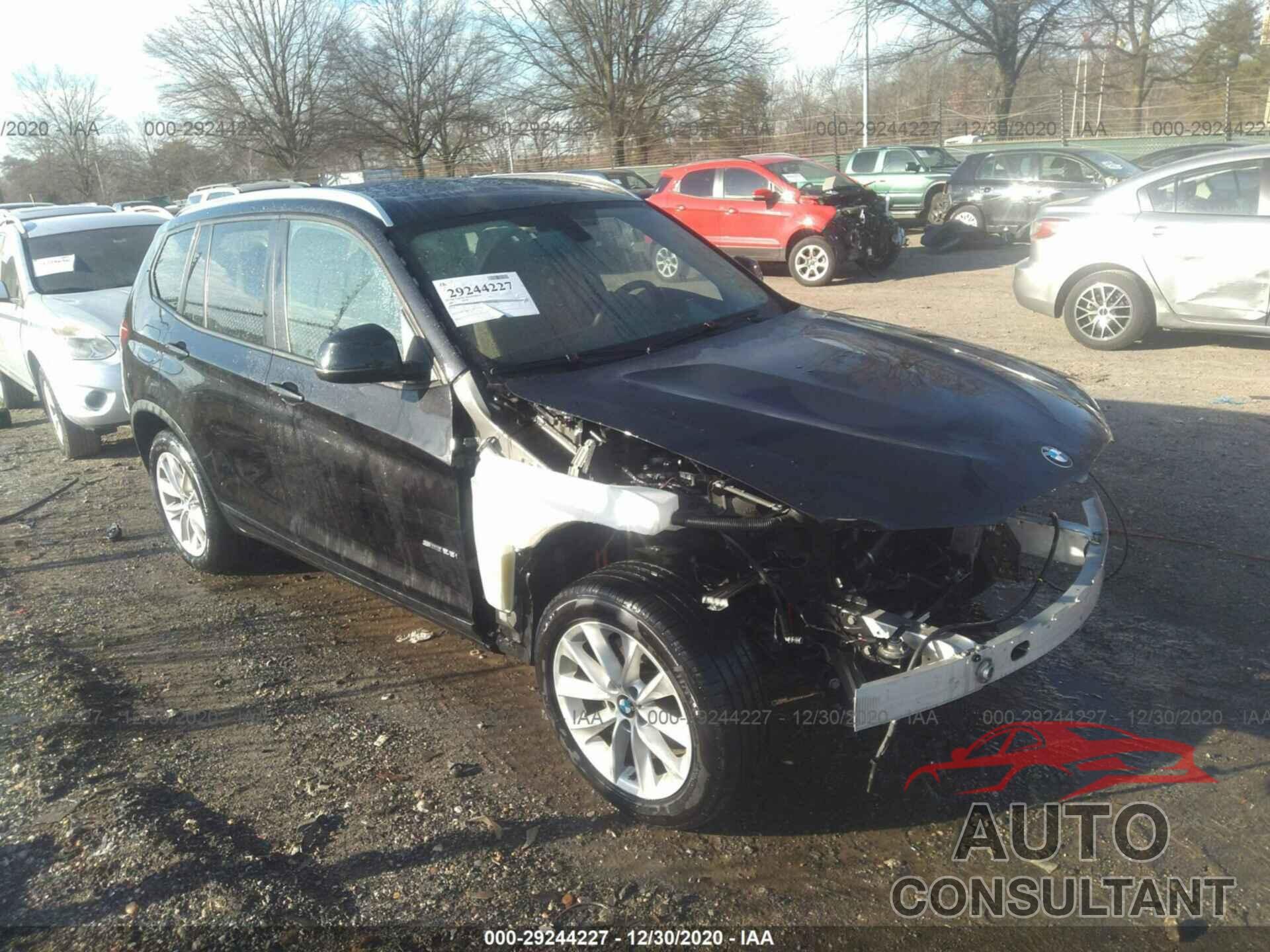 BMW X3 2016 - 5UXWZ7C57G0T43185