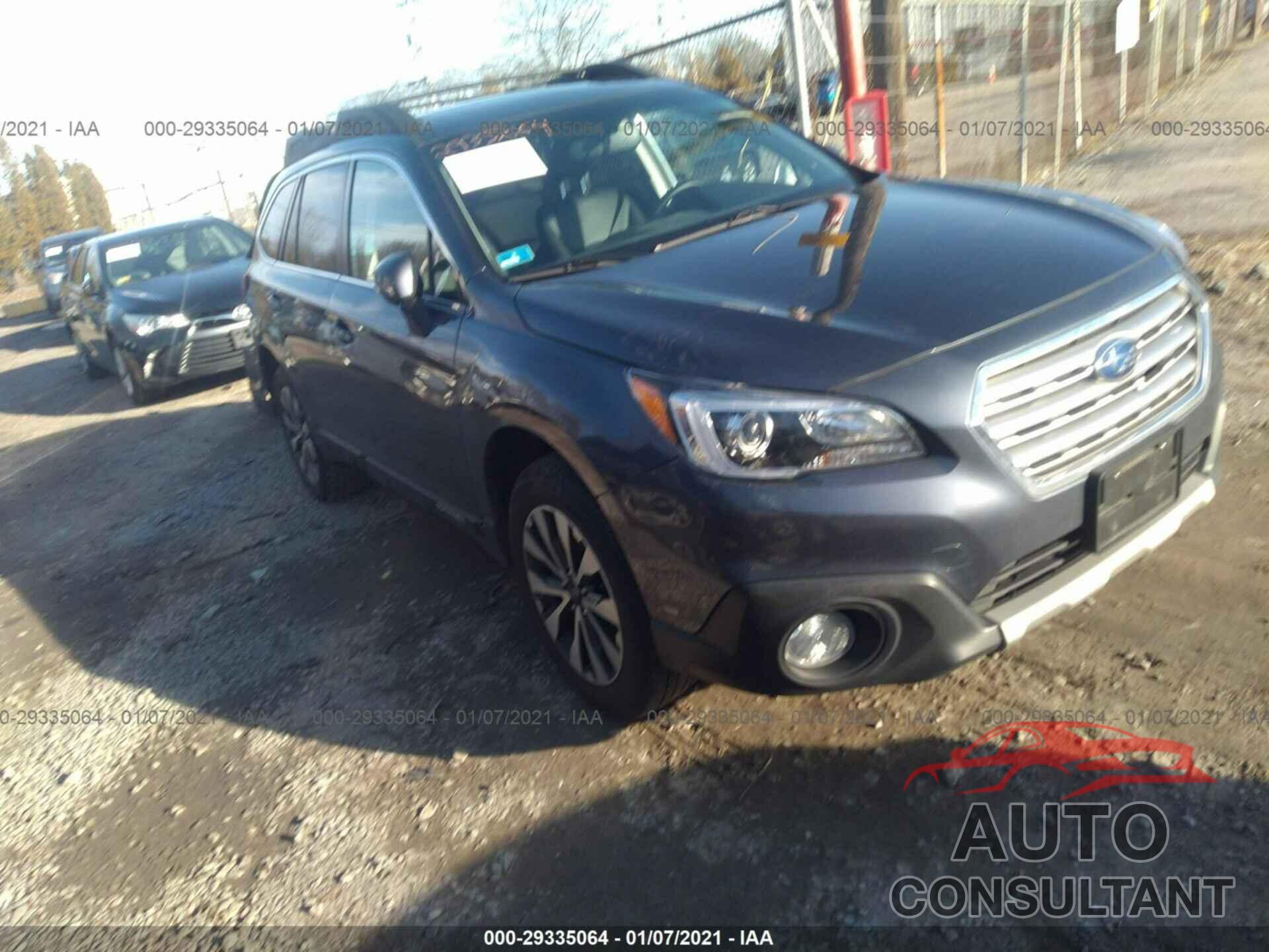 SUBARU OUTBACK 2017 - 4S4BSAKC5H3434954
