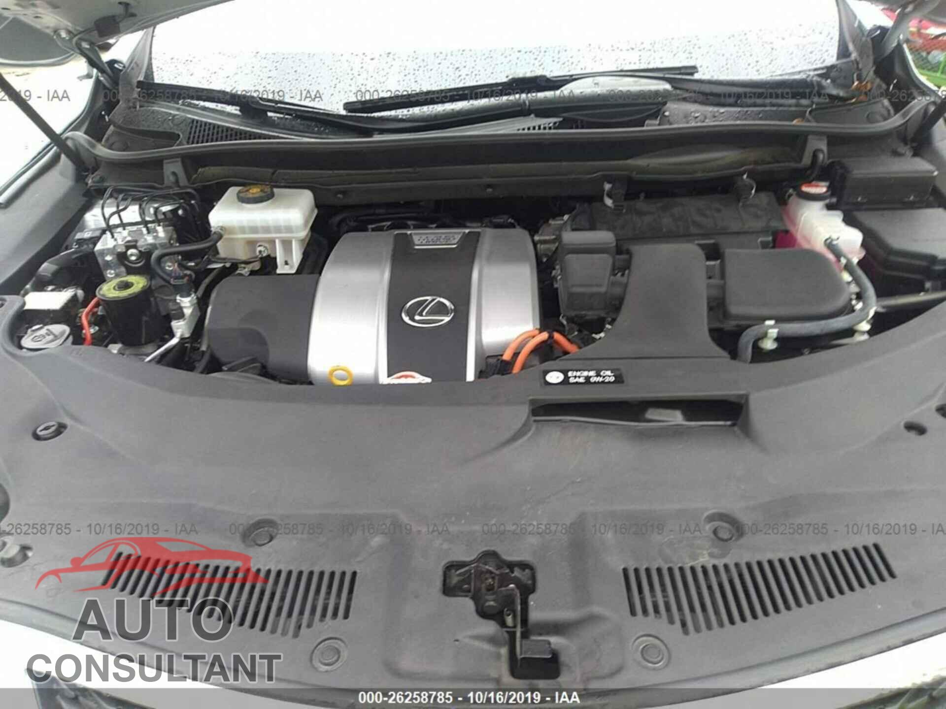 LEXUS RX 2016 - 2T2BGMCA5GC007750