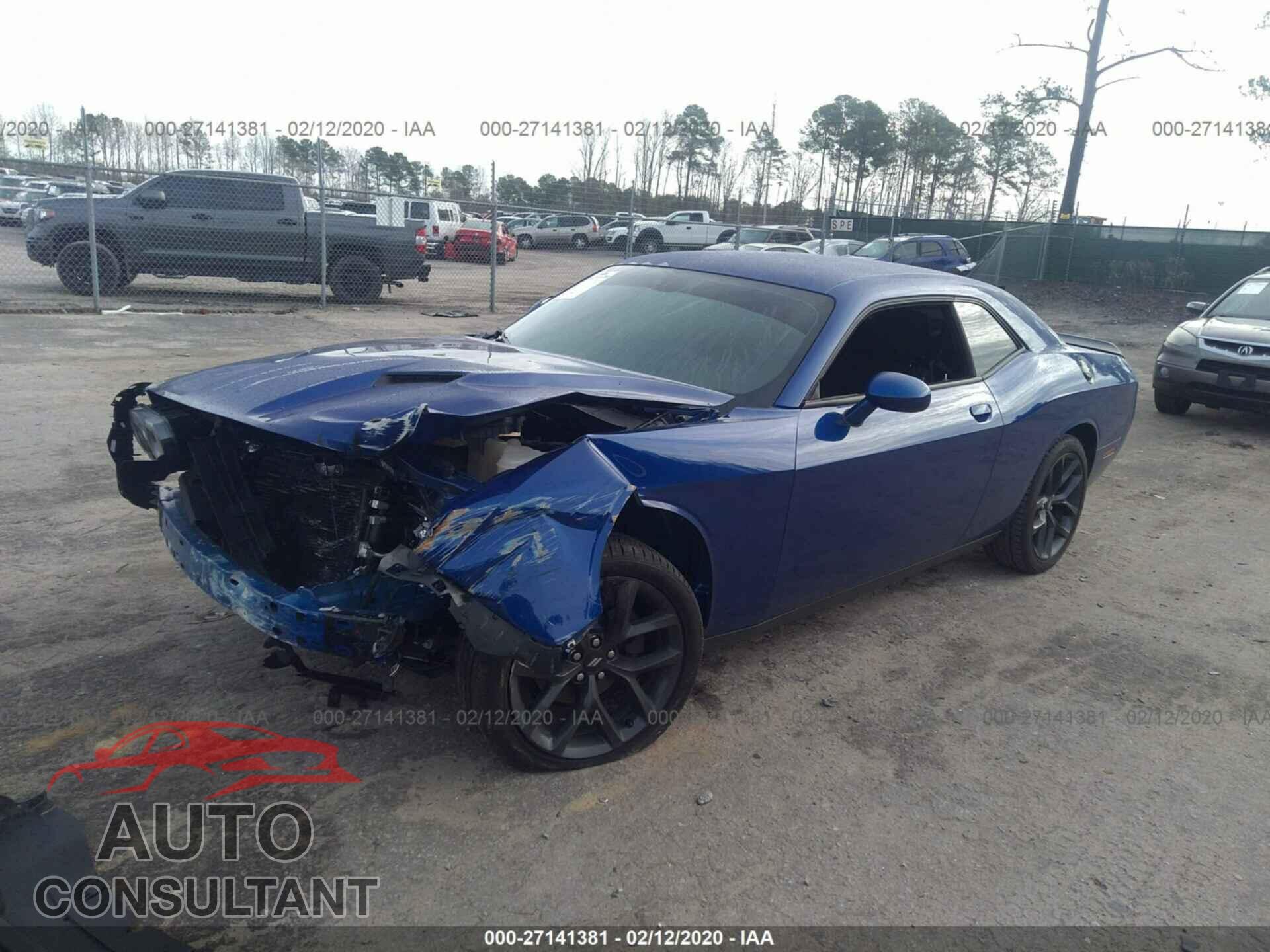DODGE CHALLENGER 2019 - 2C3CDZAG2KH736443