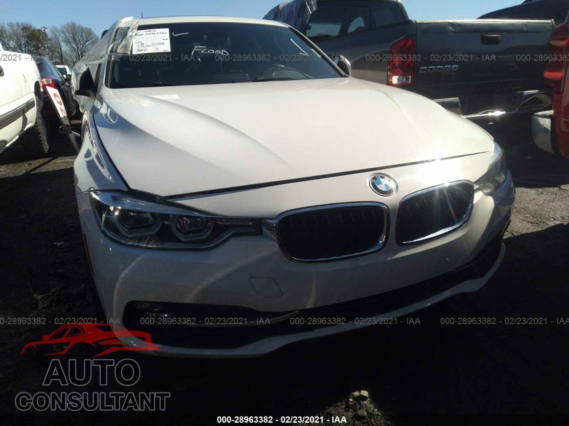 BMW 3 SERIES 2016 - WBA8E3G57GNU00901