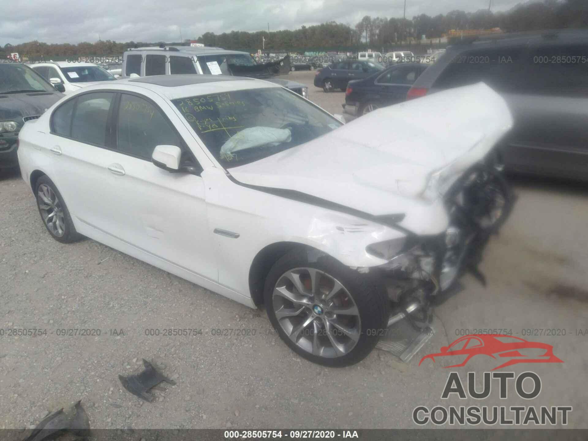 BMW 5 SERIES 2016 - WBA5A7C5XGG148268