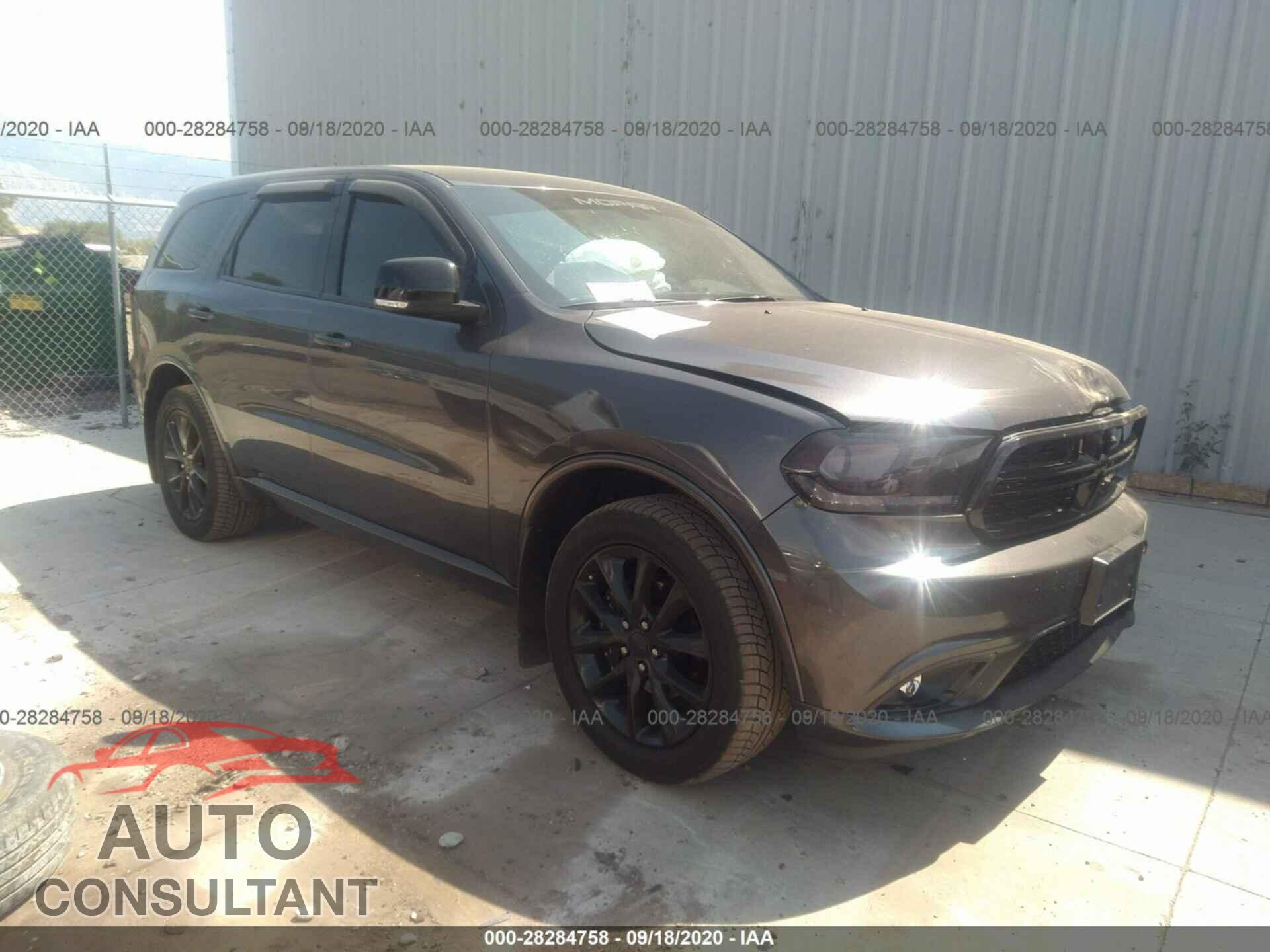 DODGE DURANGO 2017 - 1C4RDJDG9HC719279