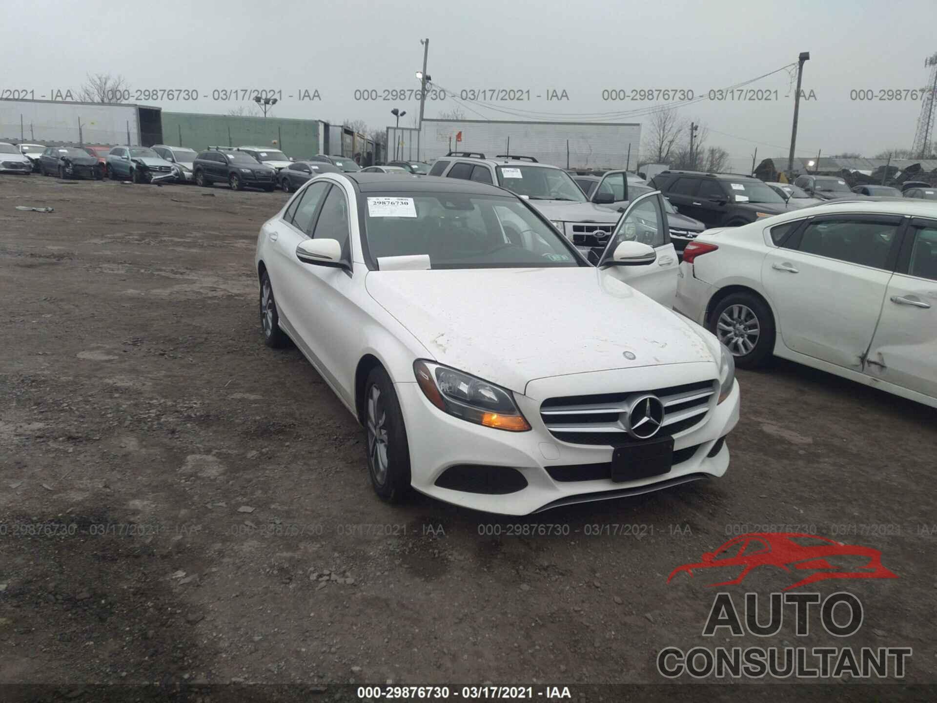 MERCEDES-BENZ C-CLASS 2016 - 55SWF4KB7GU123397