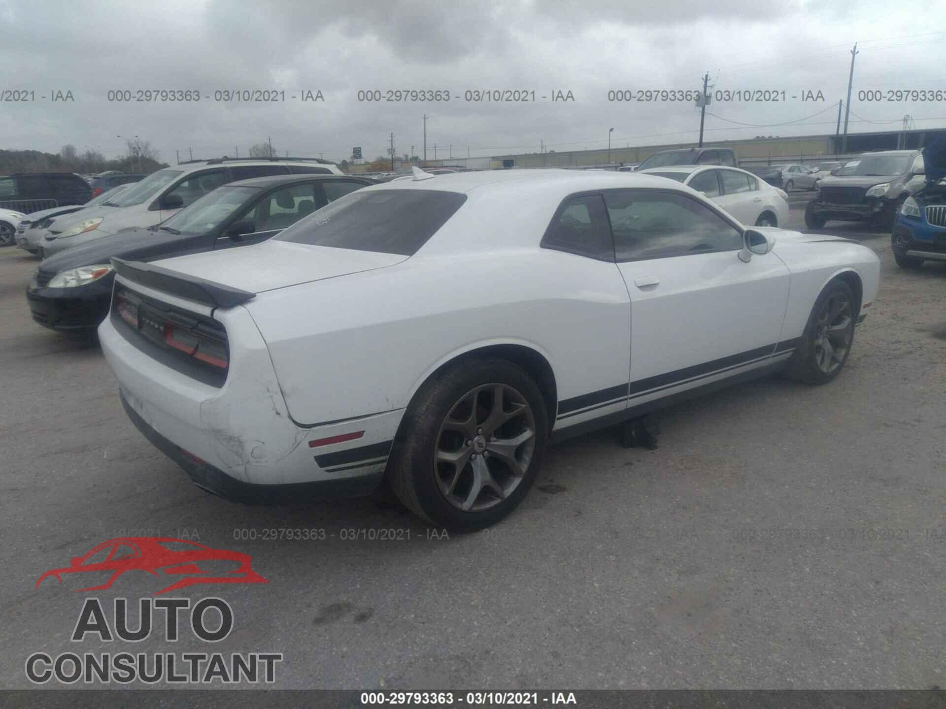 DODGE CHALLENGER 2017 - 2C3CDZAG7HH536540