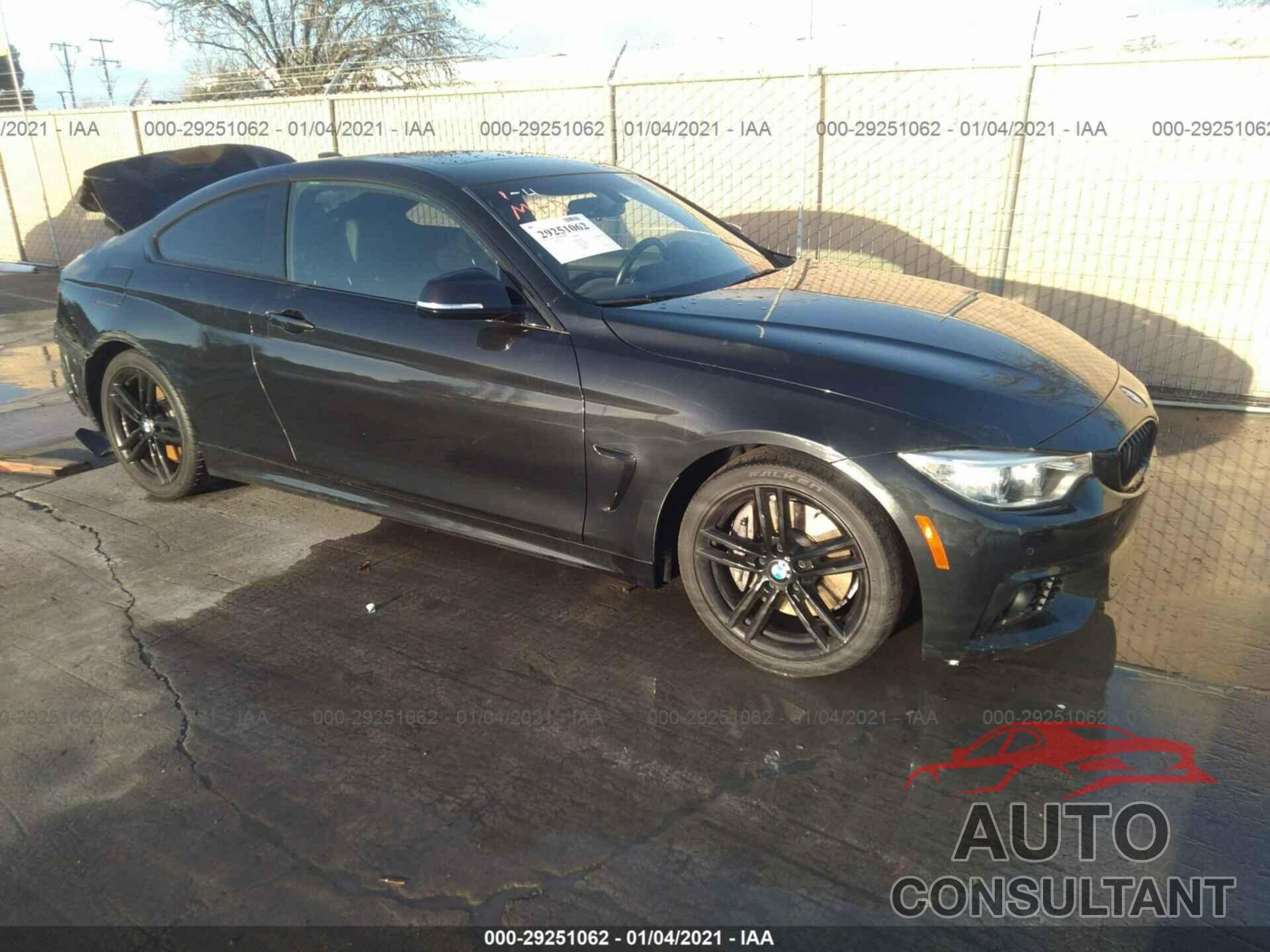 BMW 4 SERIES 2016 - WBA3N7C54GK228481