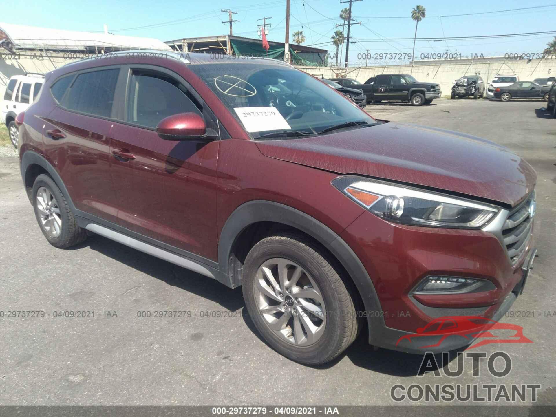 HYUNDAI TUCSON 2018 - KM8J33A47JU624687