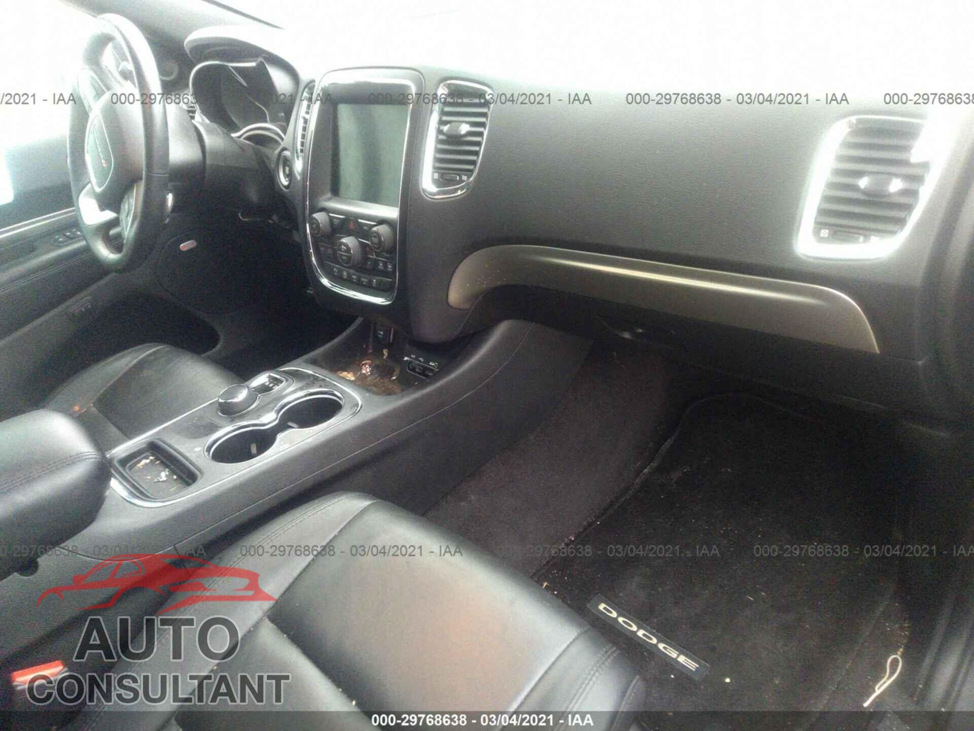DODGE DURANGO 2017 - 1C4RDJDG9HC799103