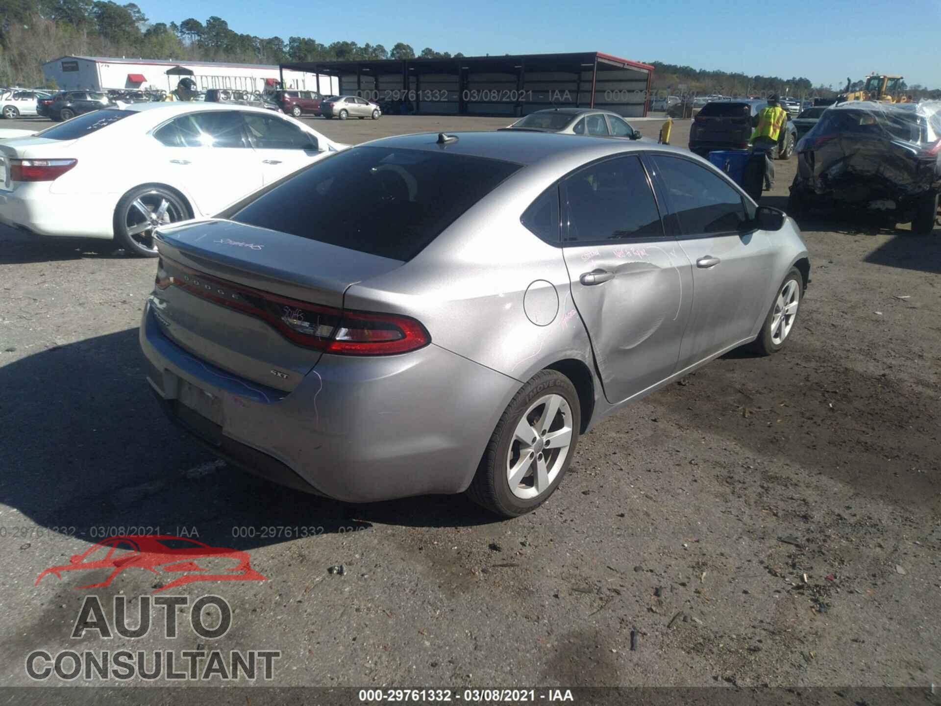 DODGE DART 2016 - 1C3CDFBBXGD689295