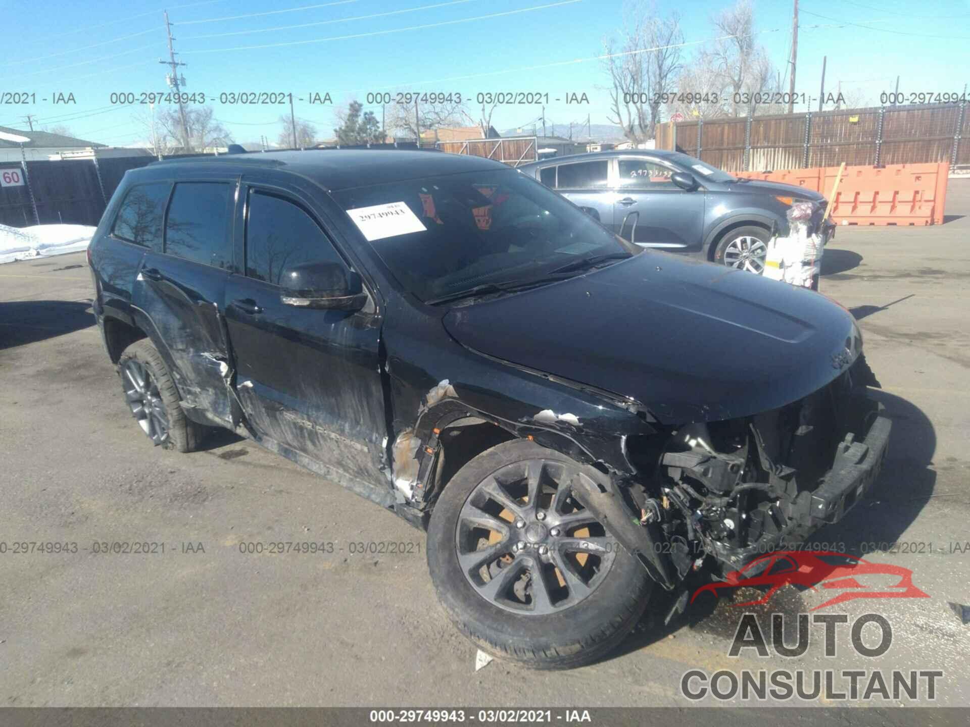 JEEP GRAND CHEROKEE 2018 - 1C4RJFCT3JC247686