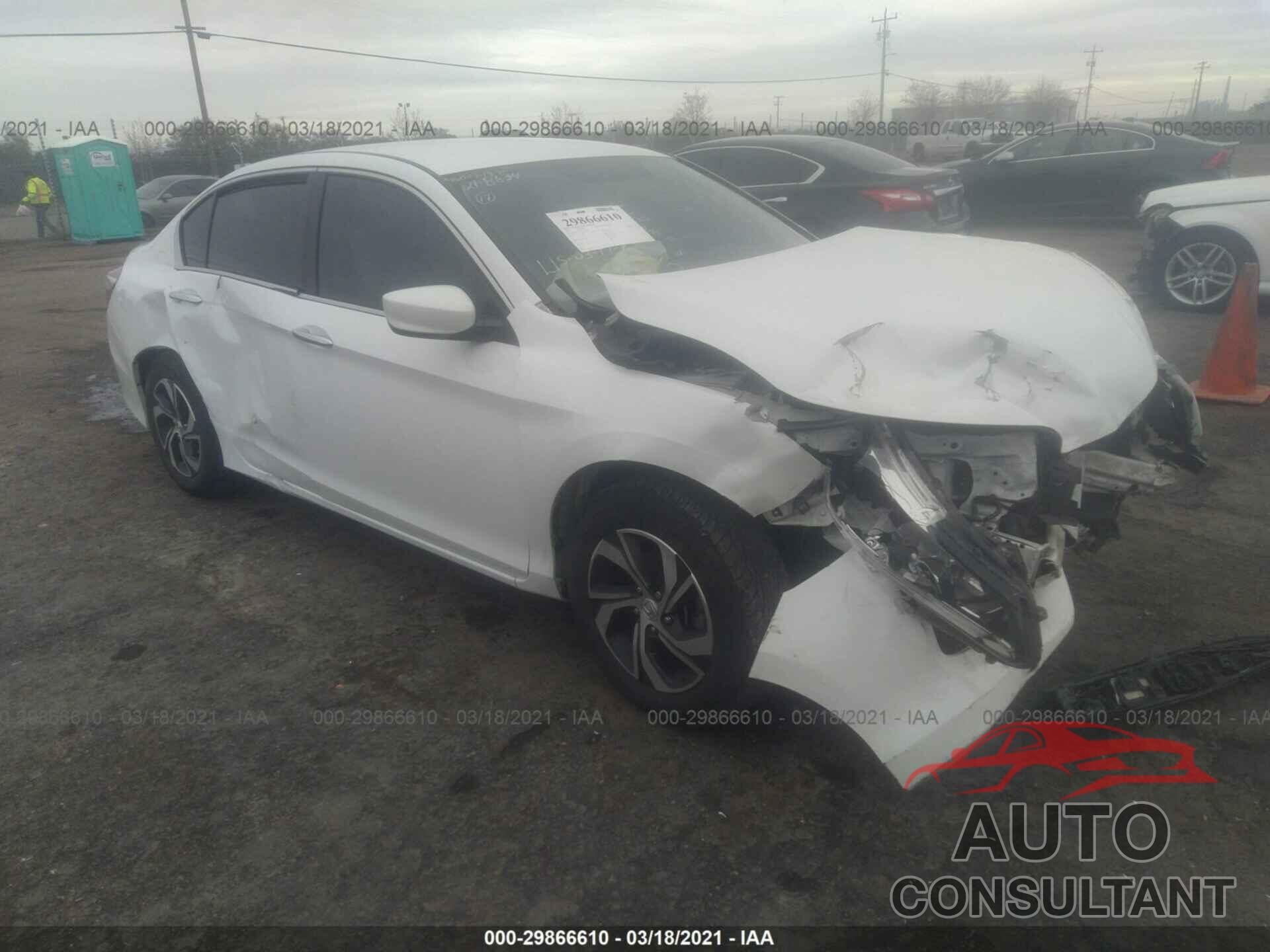 HONDA ACCORD SEDAN 2017 - 1HGCR2F38HA185955