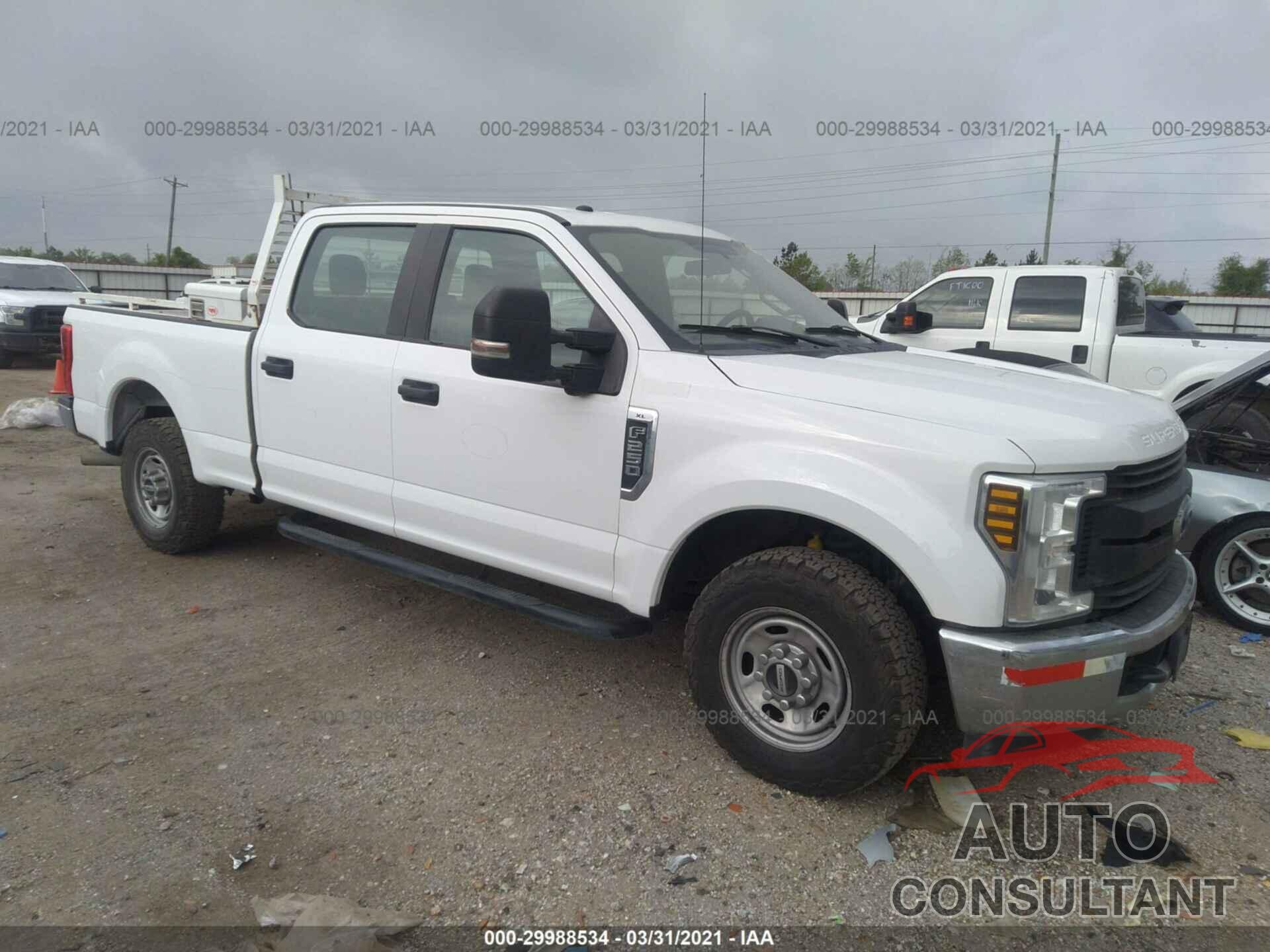 FORD SUPER DUTY F-250 SRW 2019 - 1FT7W2A69KEC60799