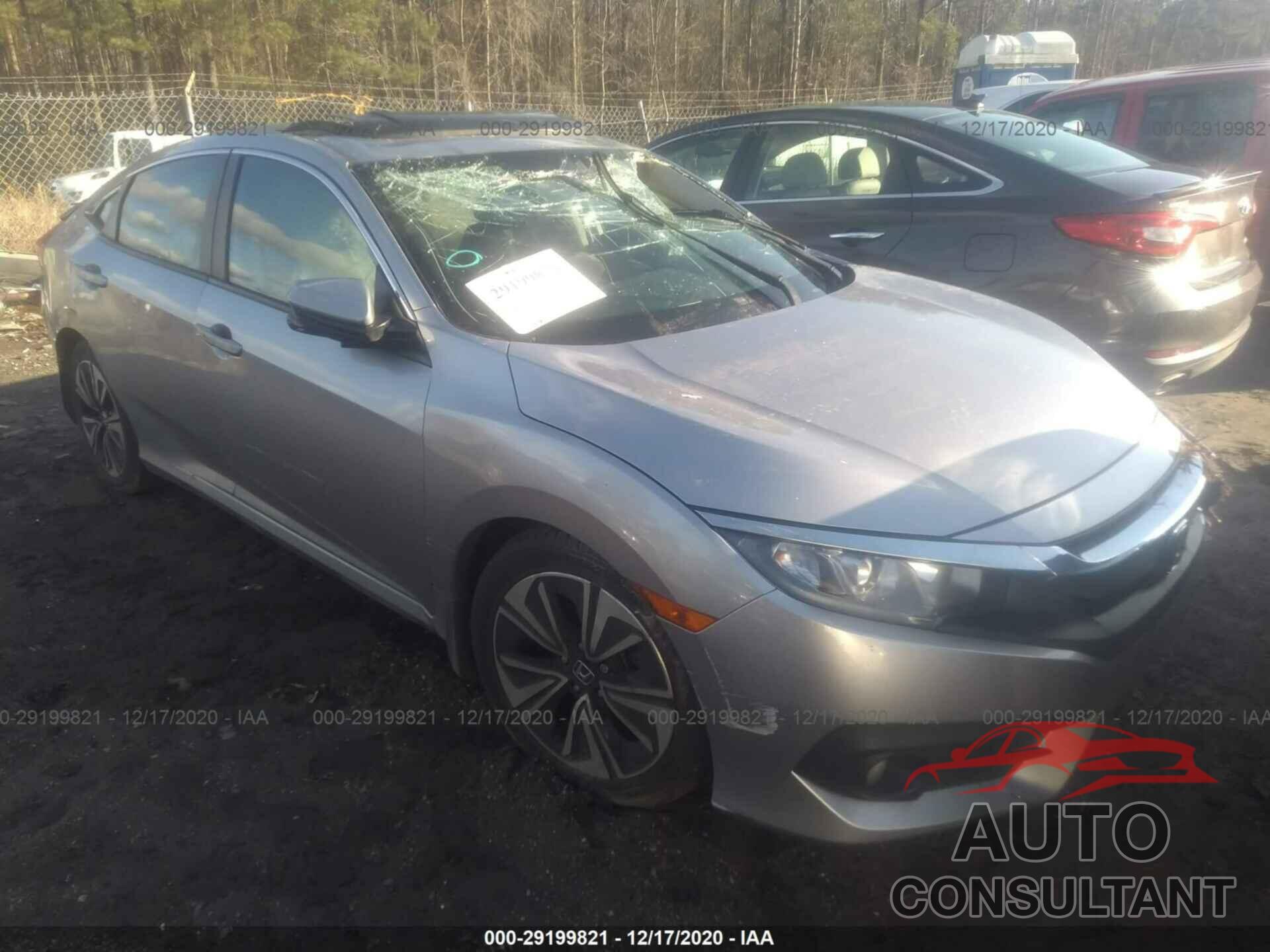 HONDA CIVIC SEDAN 2016 - 19XFC1F38GE015954