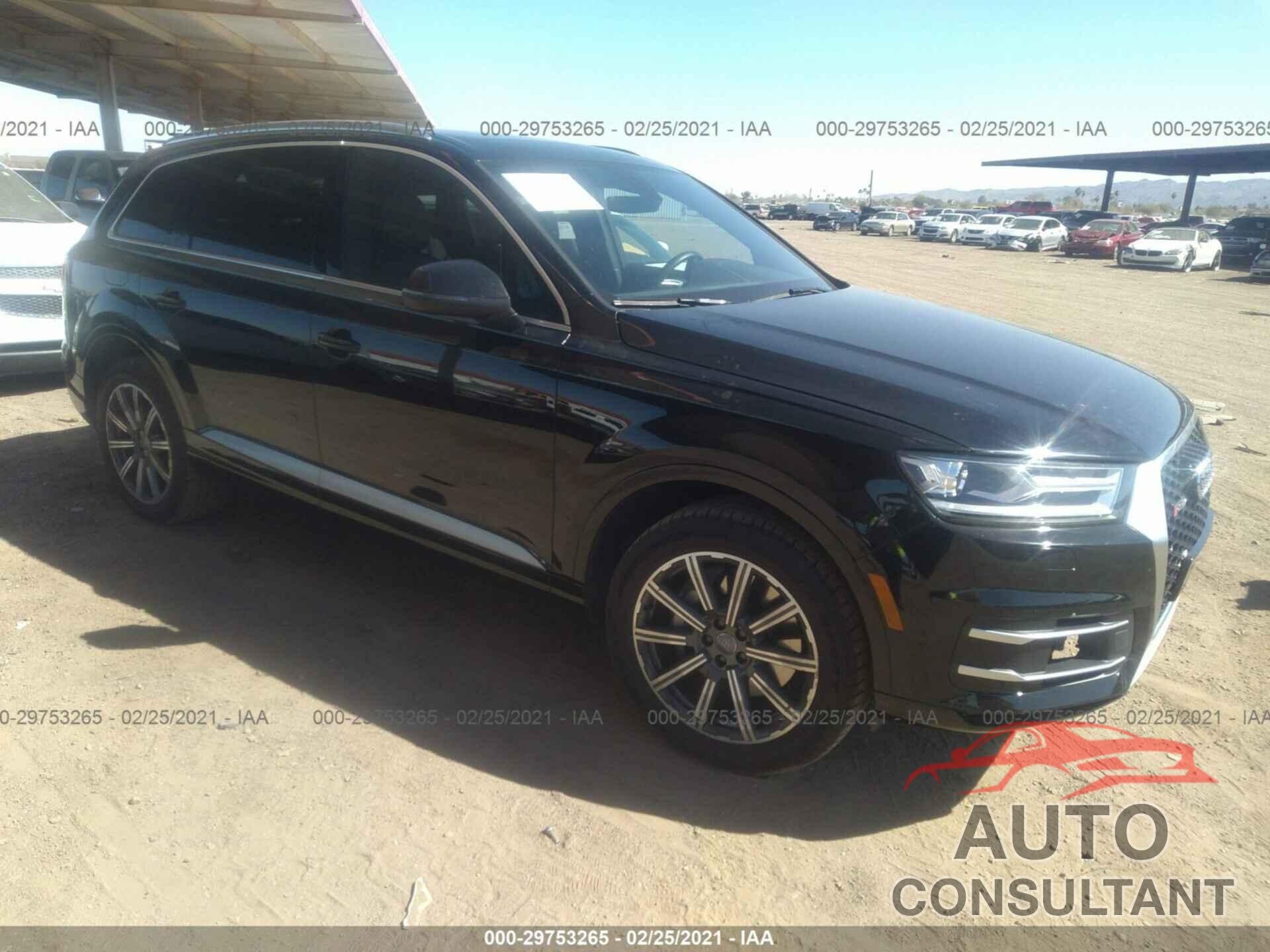 AUDI Q7 2018 - WA1LHAF72JD032517