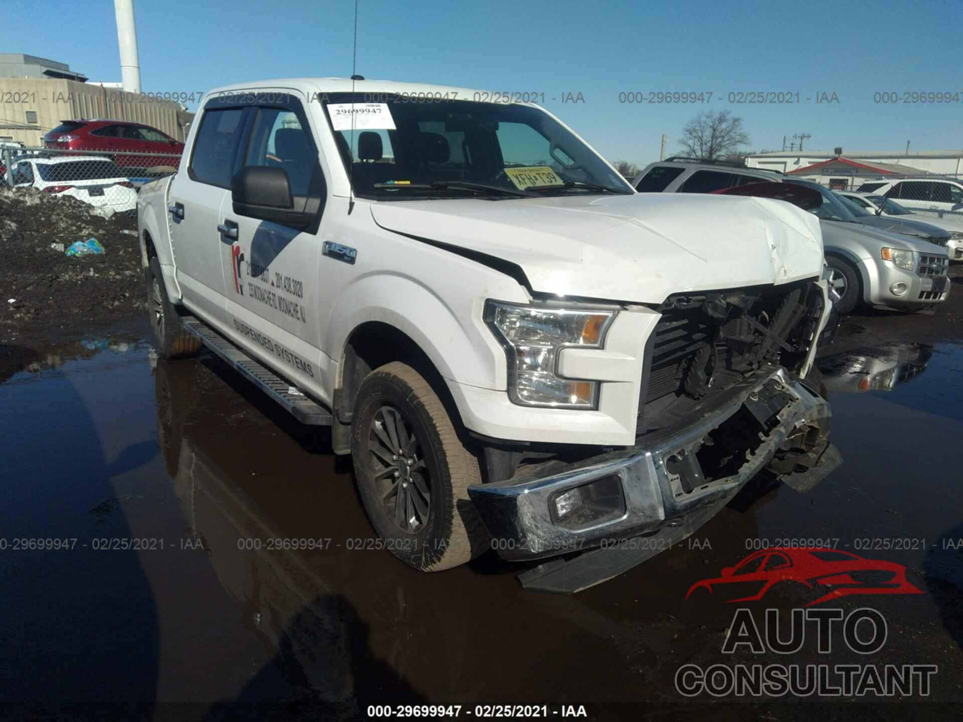 FORD F-150 2016 - 1FTEW1E82GFB28479