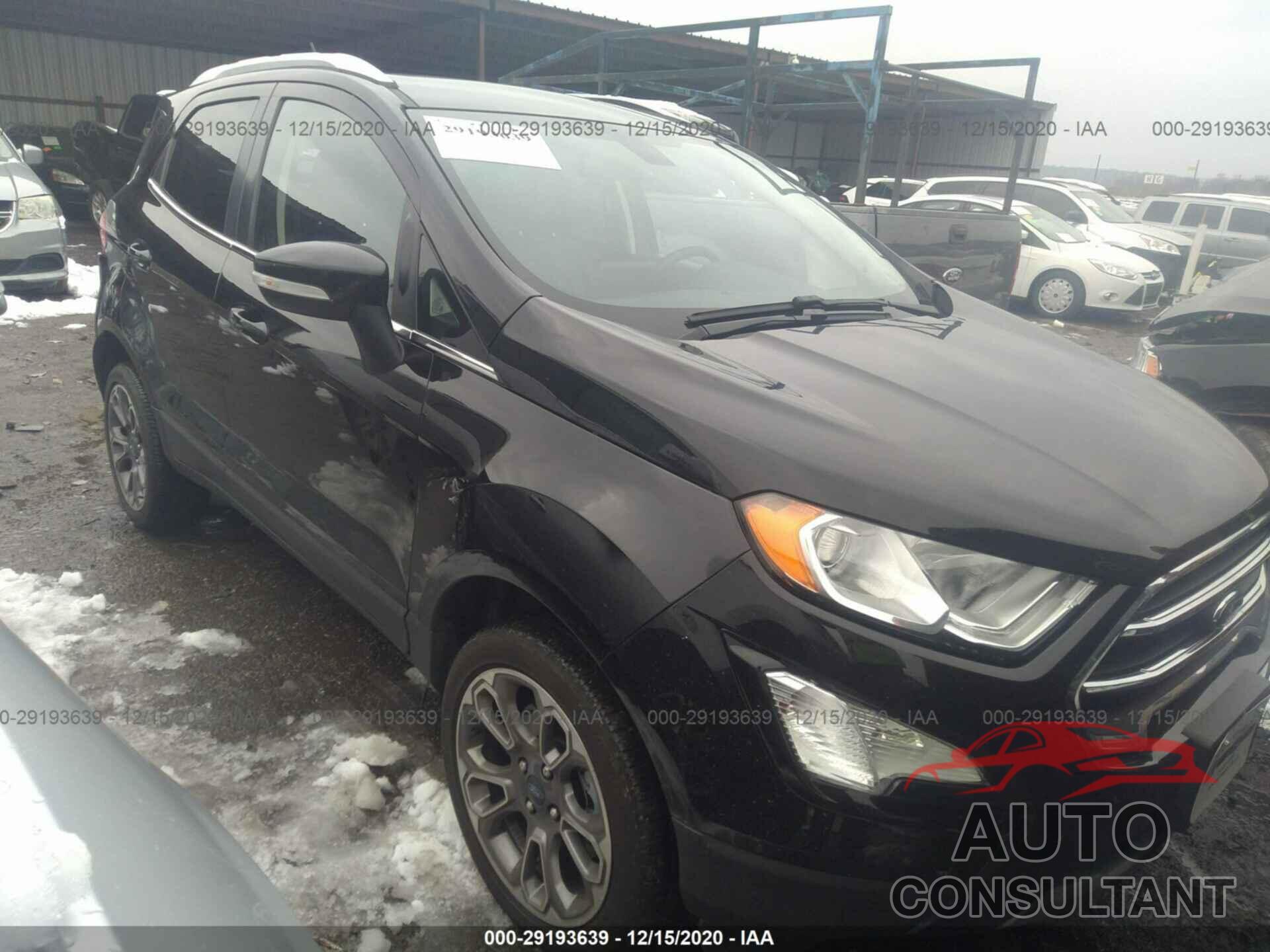 FORD ECOSPORT 2019 - MAJ6S3KL6KC287042