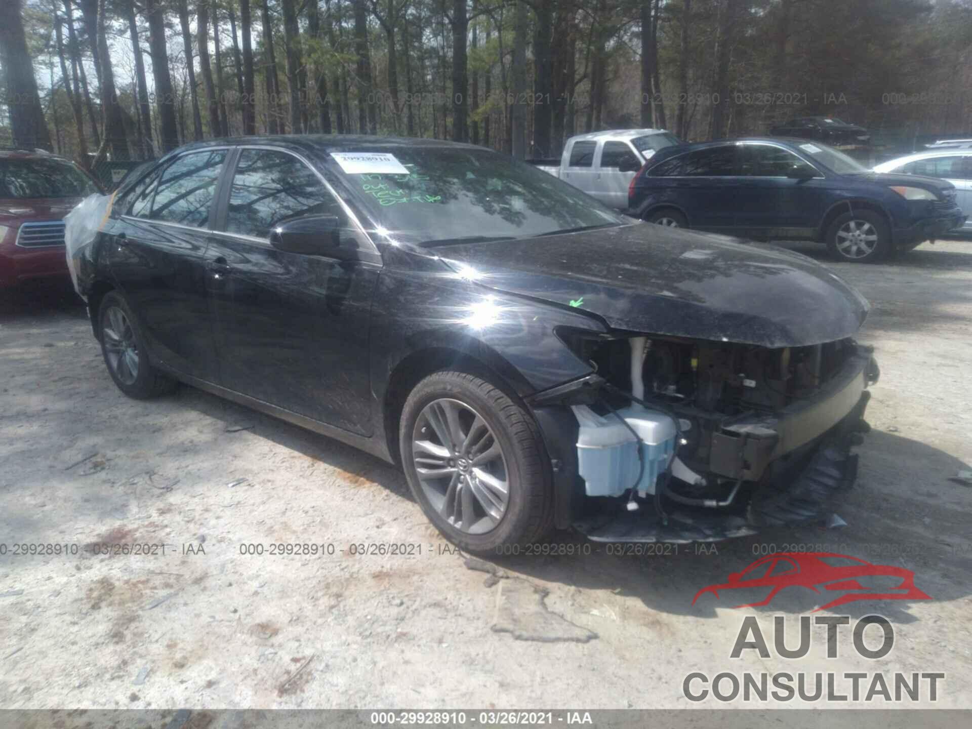 TOYOTA CAMRY 2017 - 4T1BF1FK6HU355888