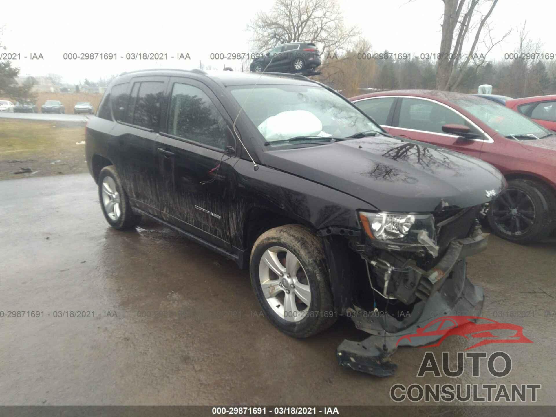 JEEP COMPASS 2017 - 1C4NJDEB4HD175781