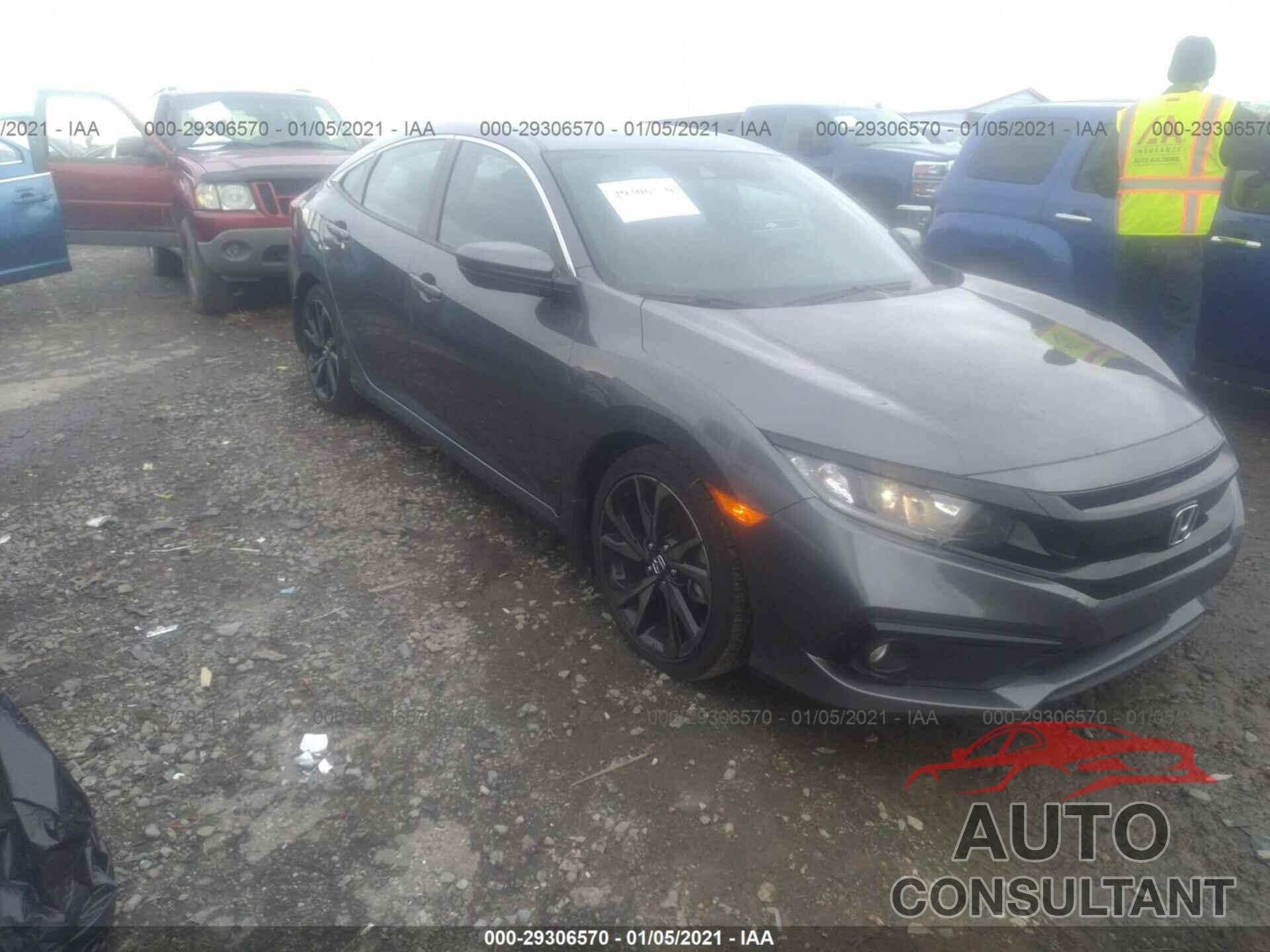 HONDA CIVIC SEDAN 2019 - 2HGFC2F84KH581125