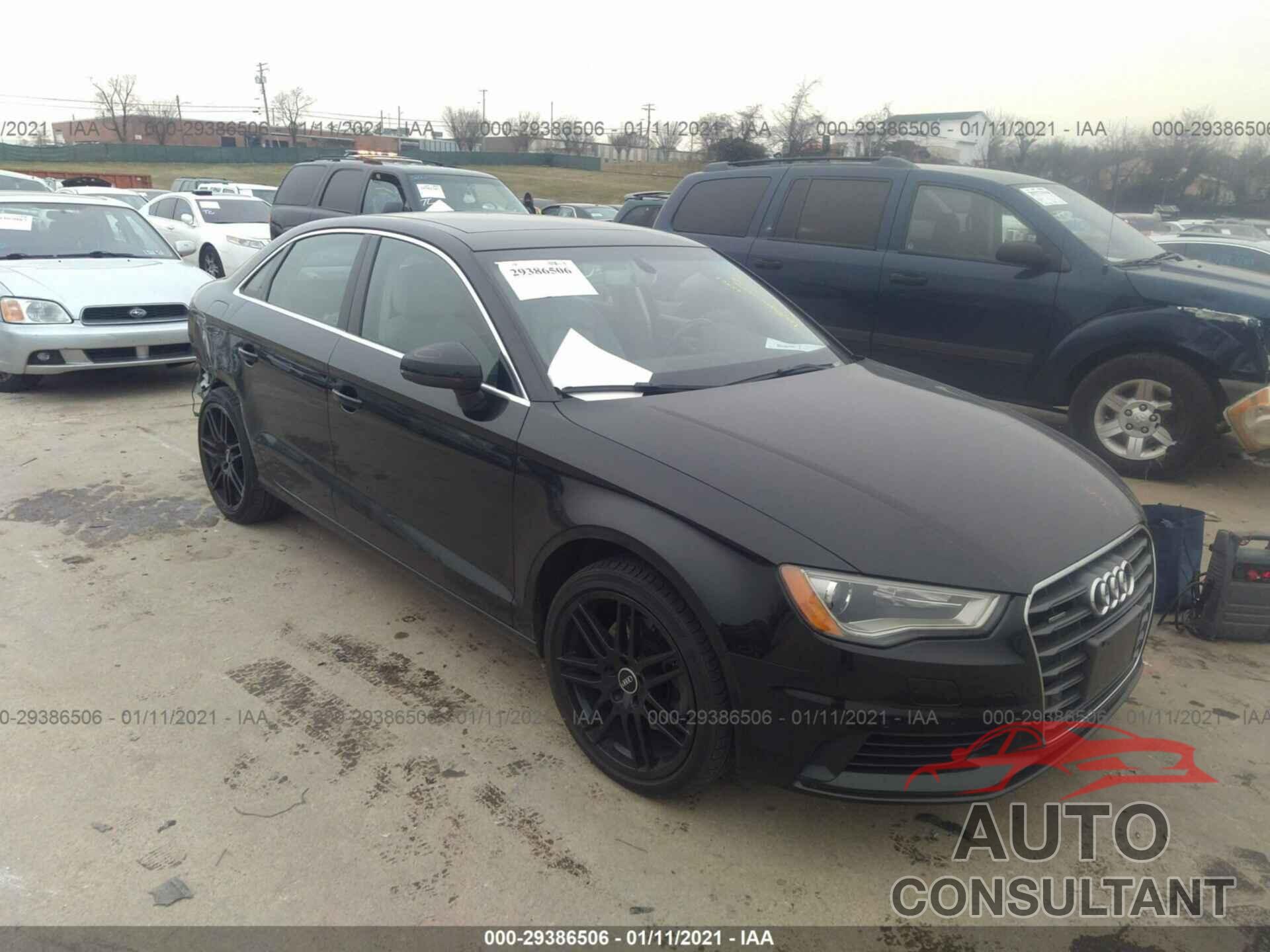 AUDI A3 2016 - WAUE8GFF9G1014287